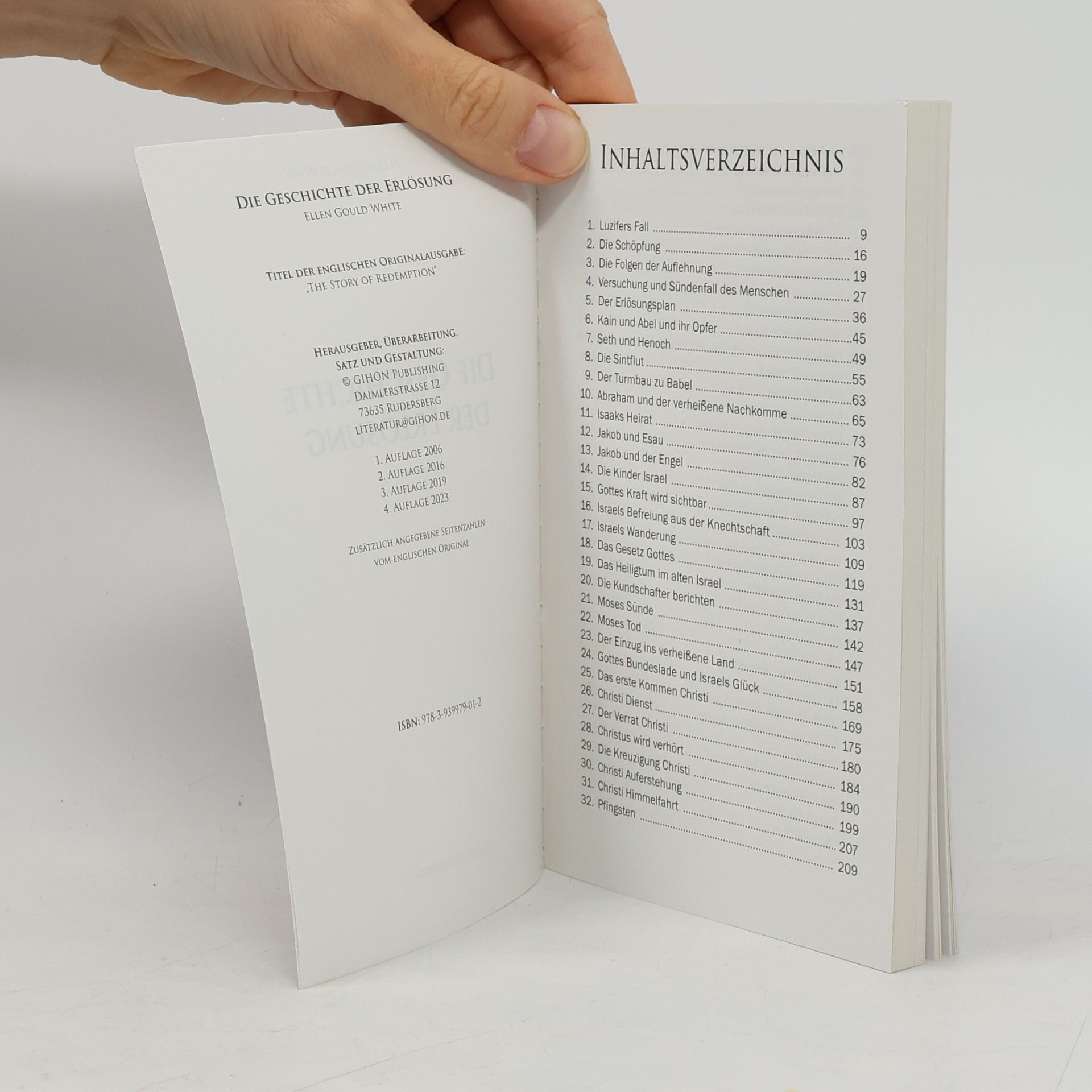 Ellen G. White Die Geschichte der Erlösung