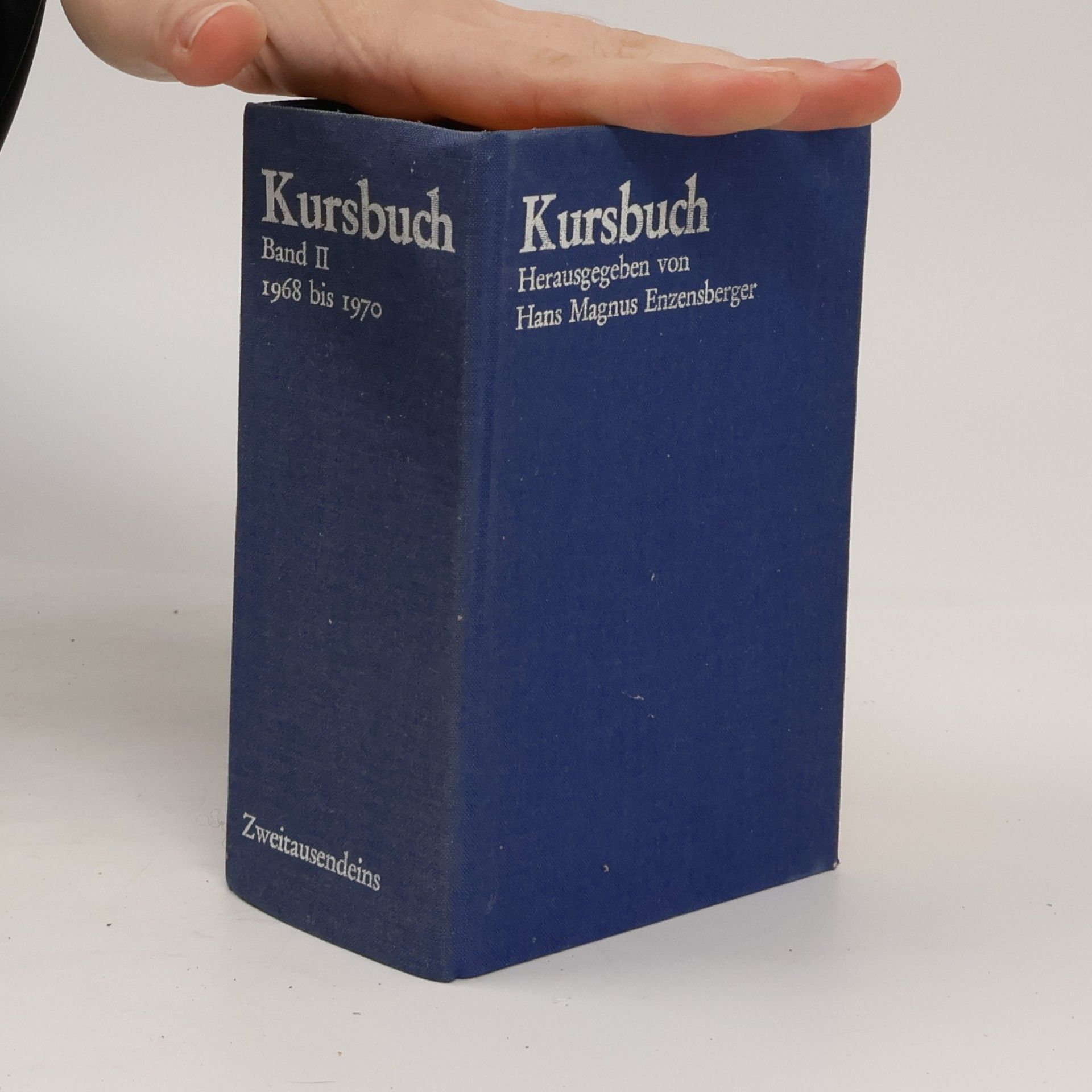 Hans Magnus Erzensberger Kursbuch. Band II