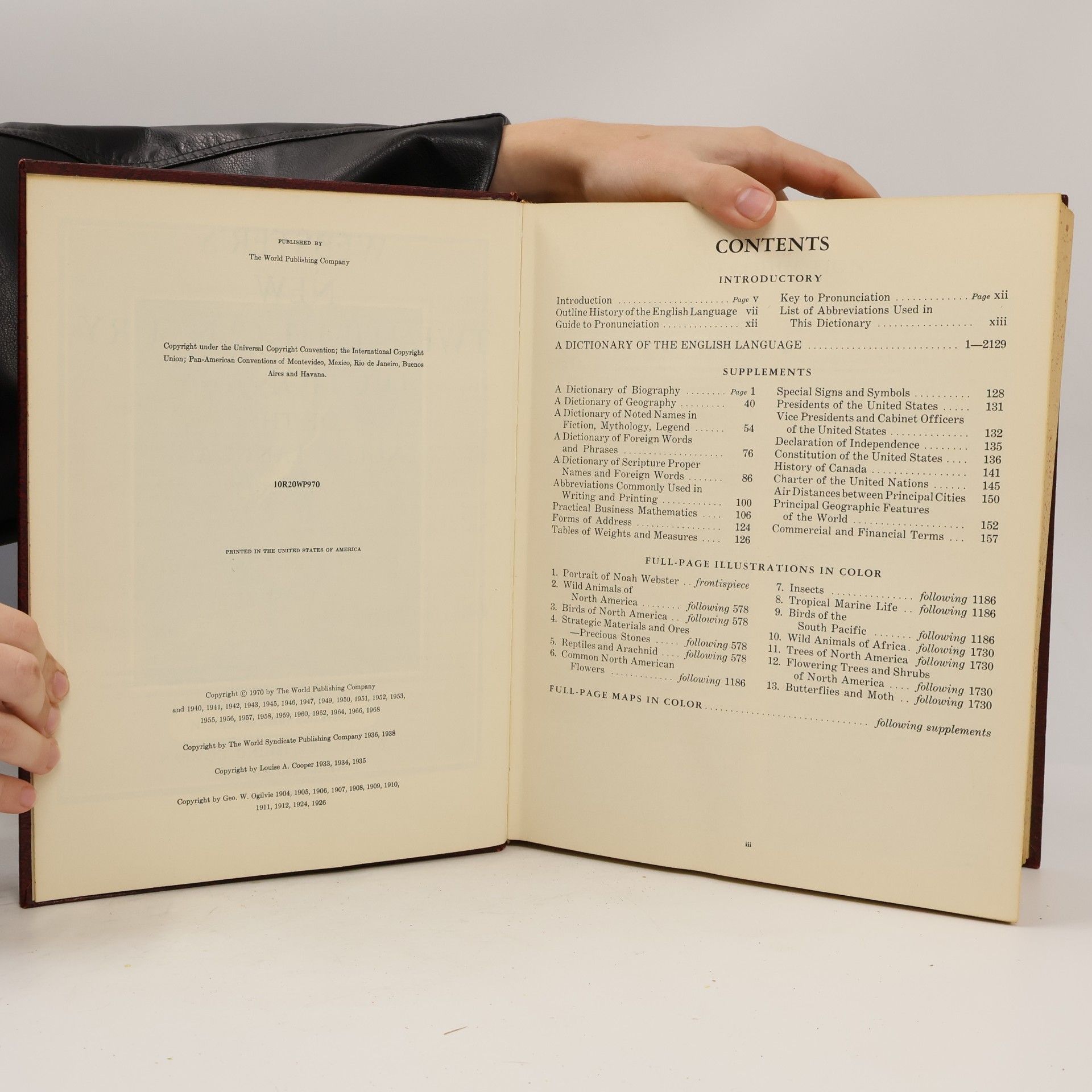 kolektiv Webster's New Twentieth Century Dictionary of the English Language Unabridged Second Edition - Volume I. A - Micro