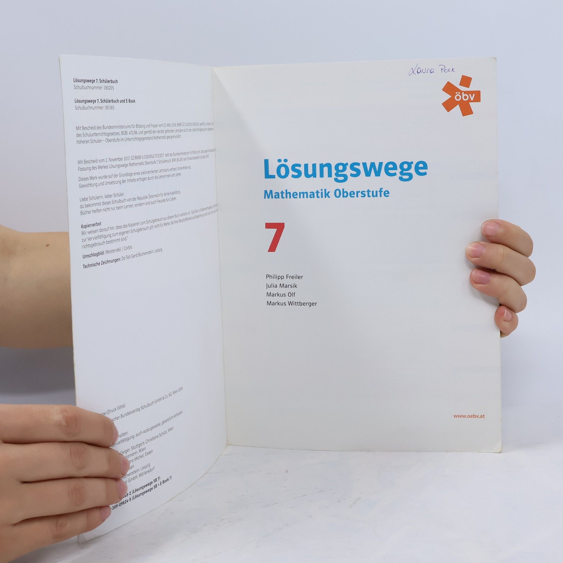 Philipp Freiler Lösungswege Mathematik Oberstufe 7, Schülerbuch + E-Book