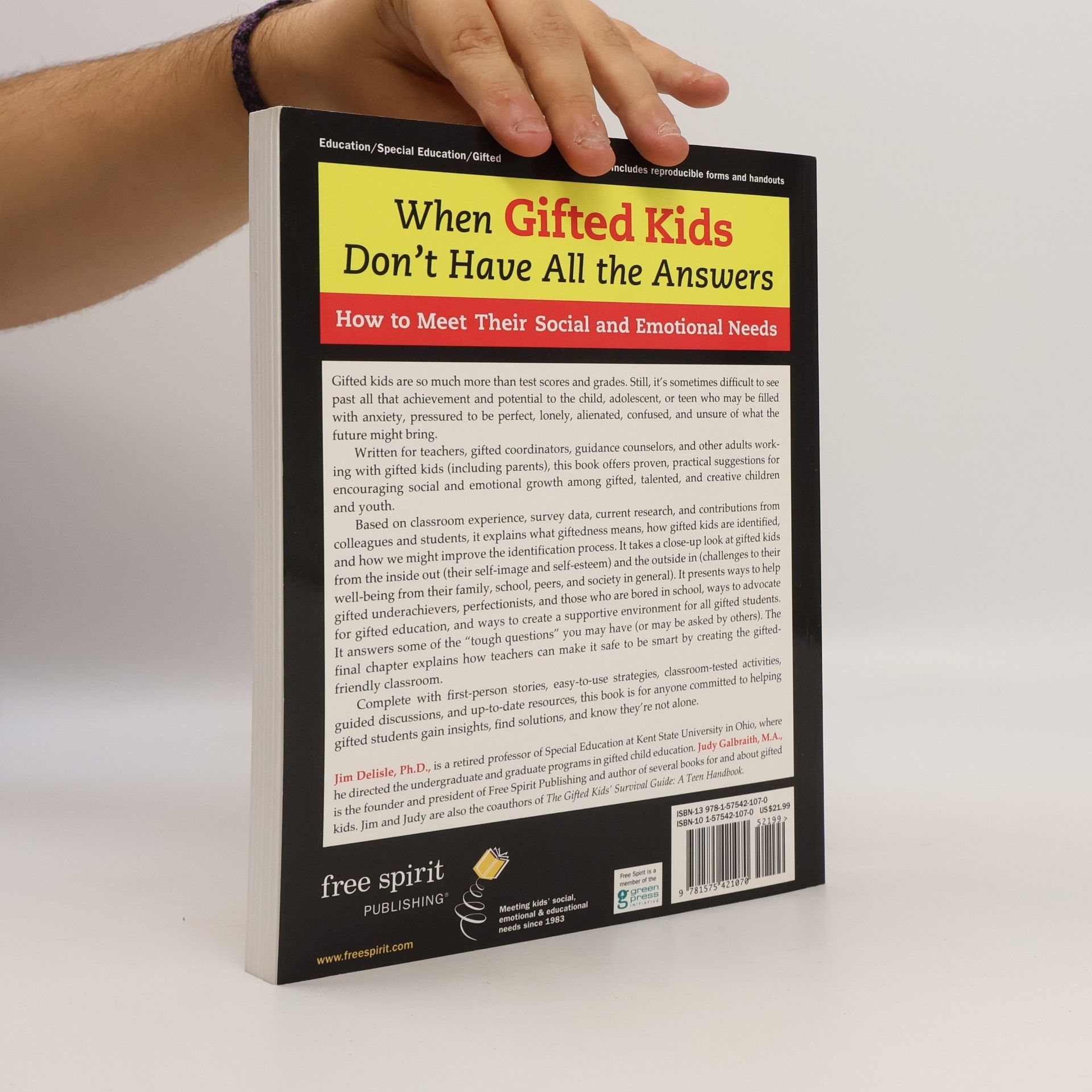 Jim Delisle When Gifted Kids Don't Have All the Answers
