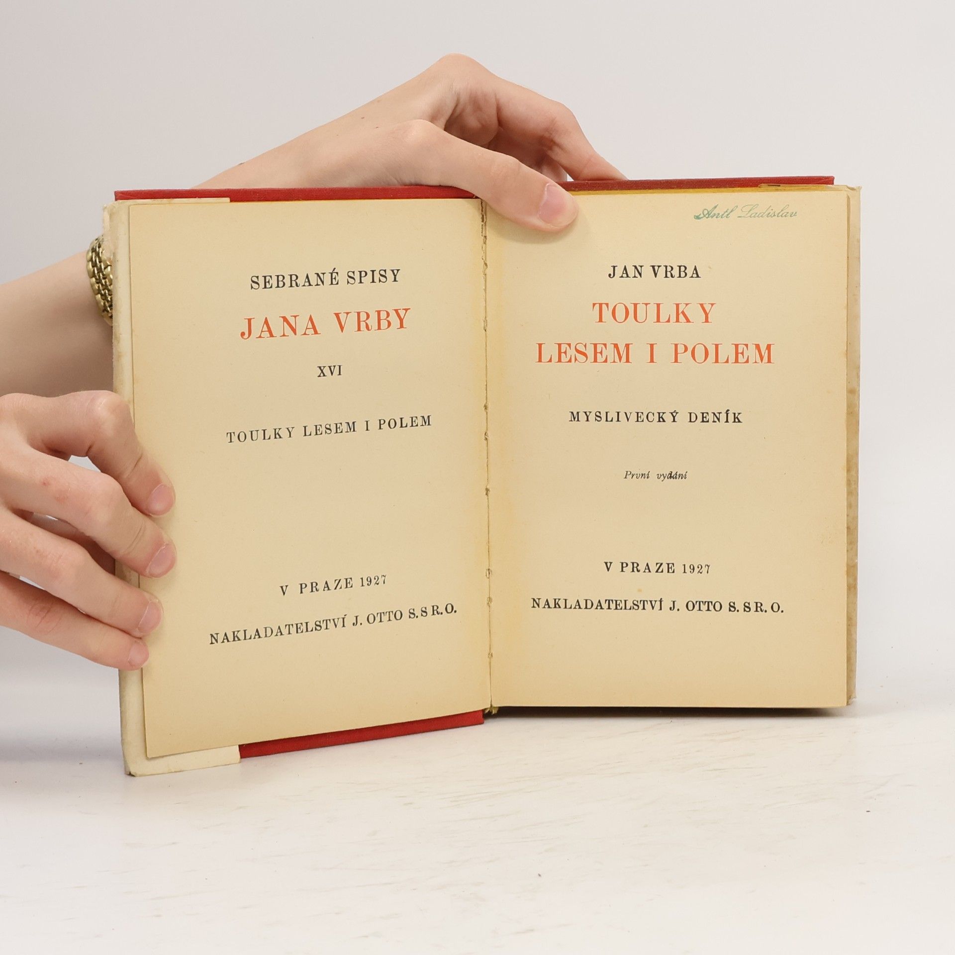 Jan Vrba Toulky lesem i polem