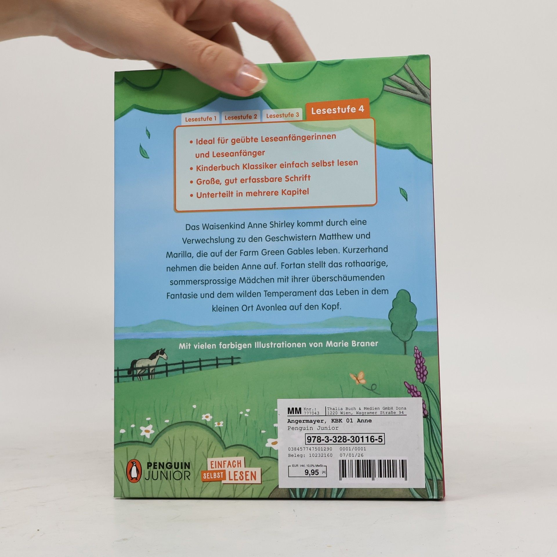 Lucy Maud Montgomery Penguin JUNIOR - Einfach selbst lesen: Kinderbuchklassiker - Anne auf Green Gables