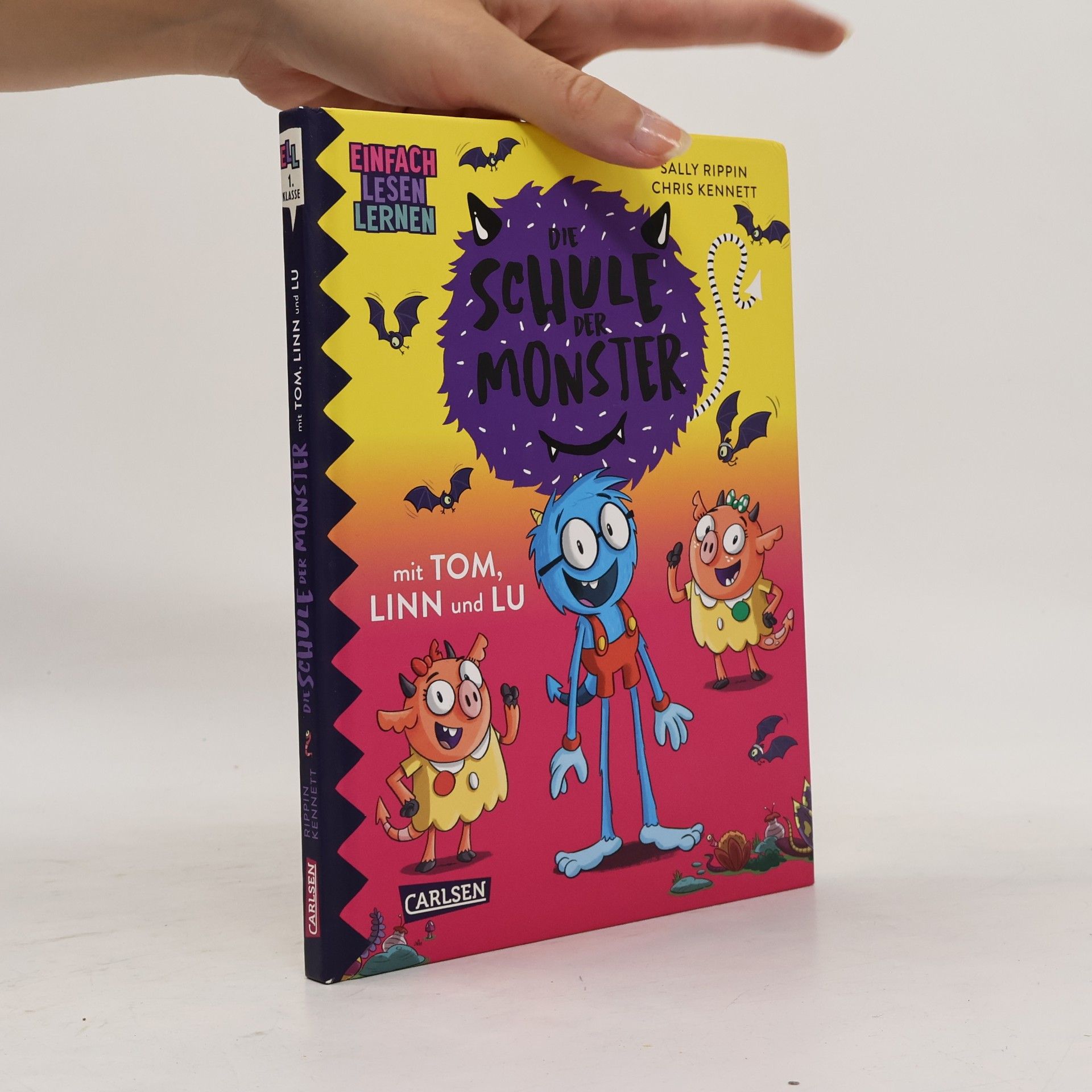 Die Schule der Monster mit Tom, Linn und Lu. Einfach Lesen Lernen