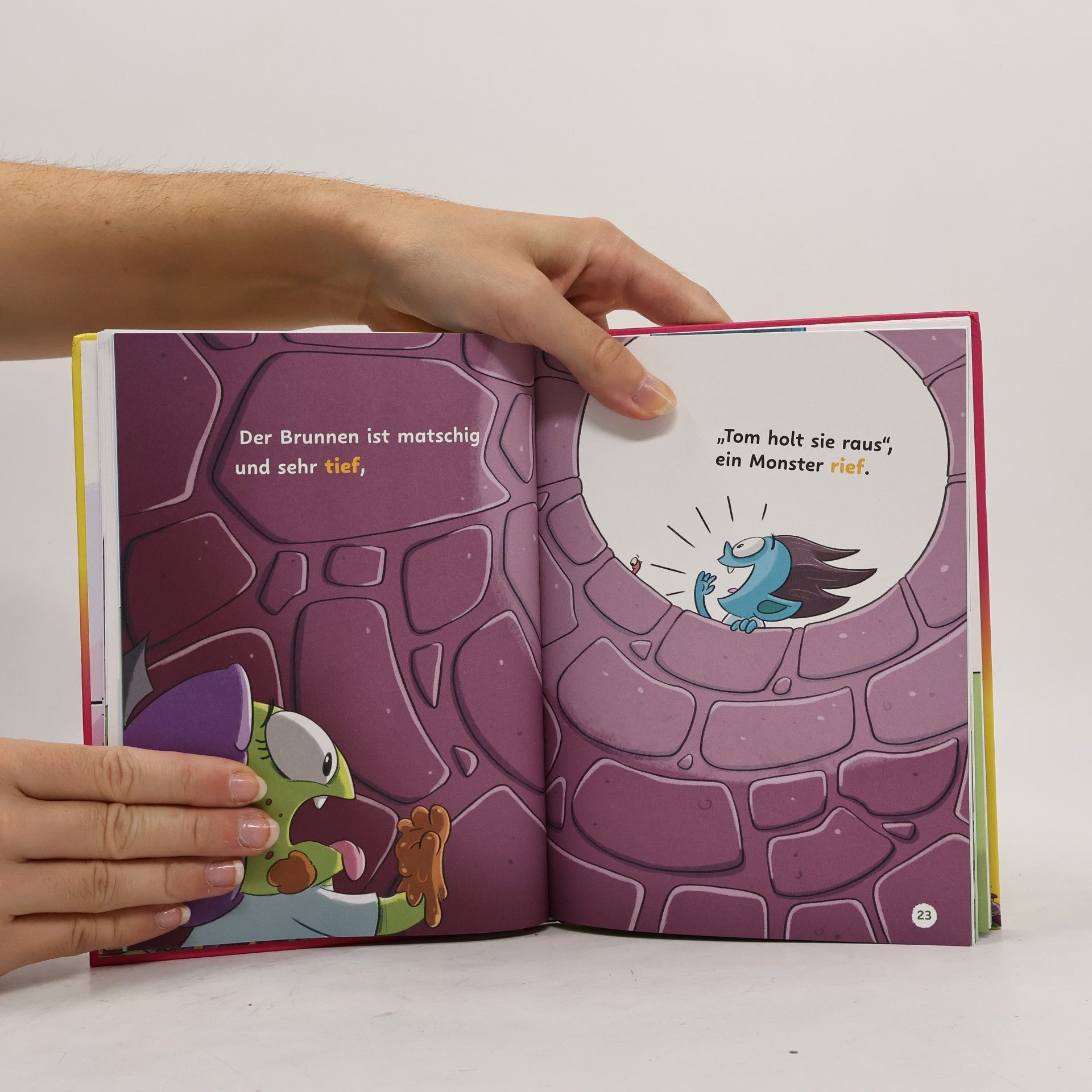 Sally Rippin Die Schule der Monster mit Tom, Linn und Lu. Einfach Lesen Lernen