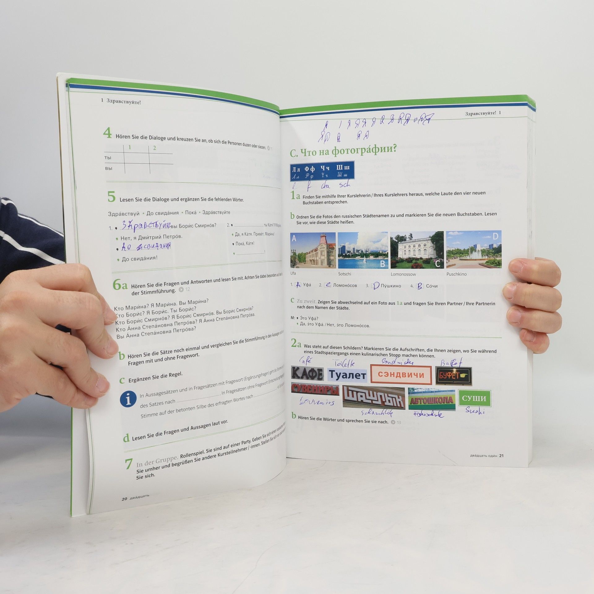 Monika Brosch Jasno! neu A1-A2. Russisch für Anfänger, Kursbuch mit MP3-CD und Videos + E-Book
