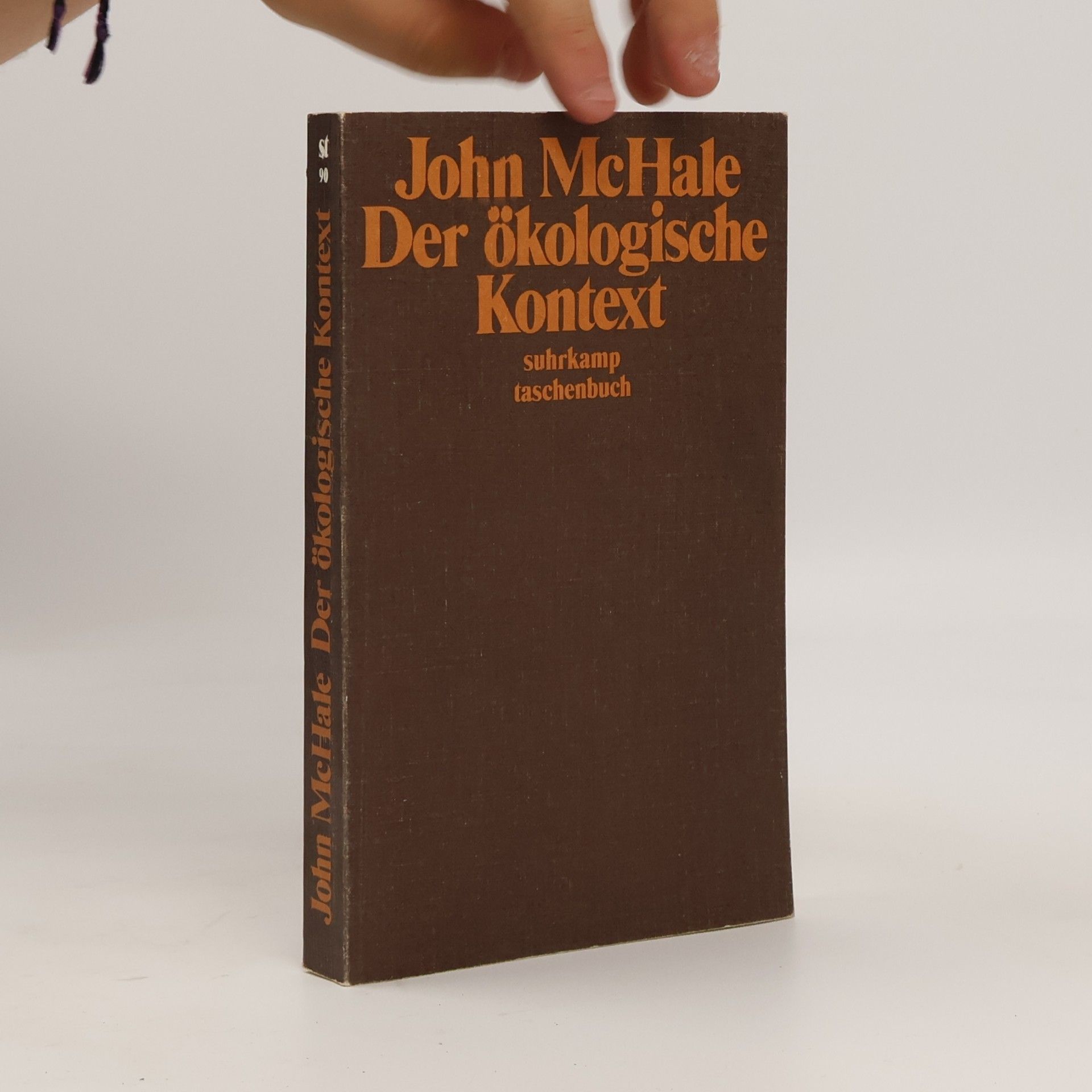 Suhrkamp Taschenbuch - 90: Der ökologische Kontext