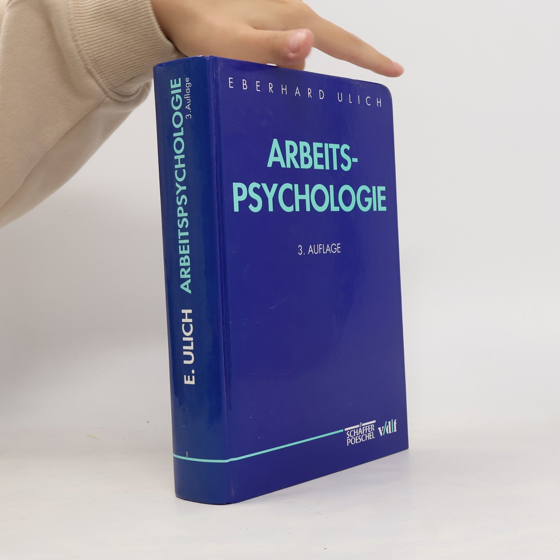 Eberhard Ulich Arbeitspsychologie, 3. Auflage