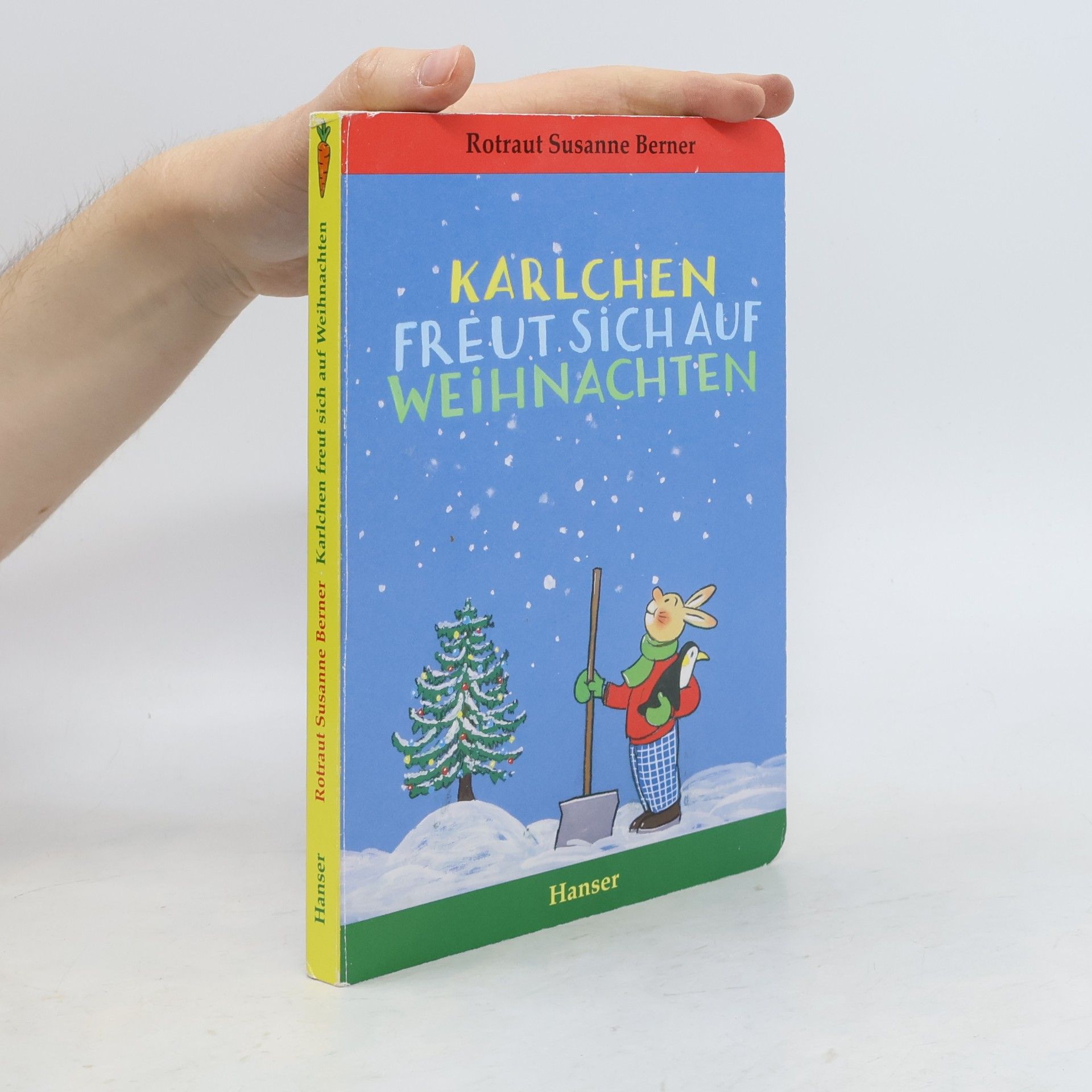 Rotraut Susanne Berner Karlchen freut sich auf Weihnachten