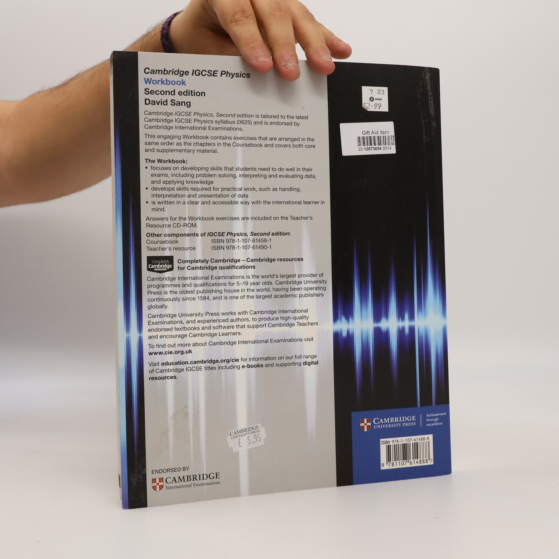 David Sang Cambridge IGCSE® Physics Workbook