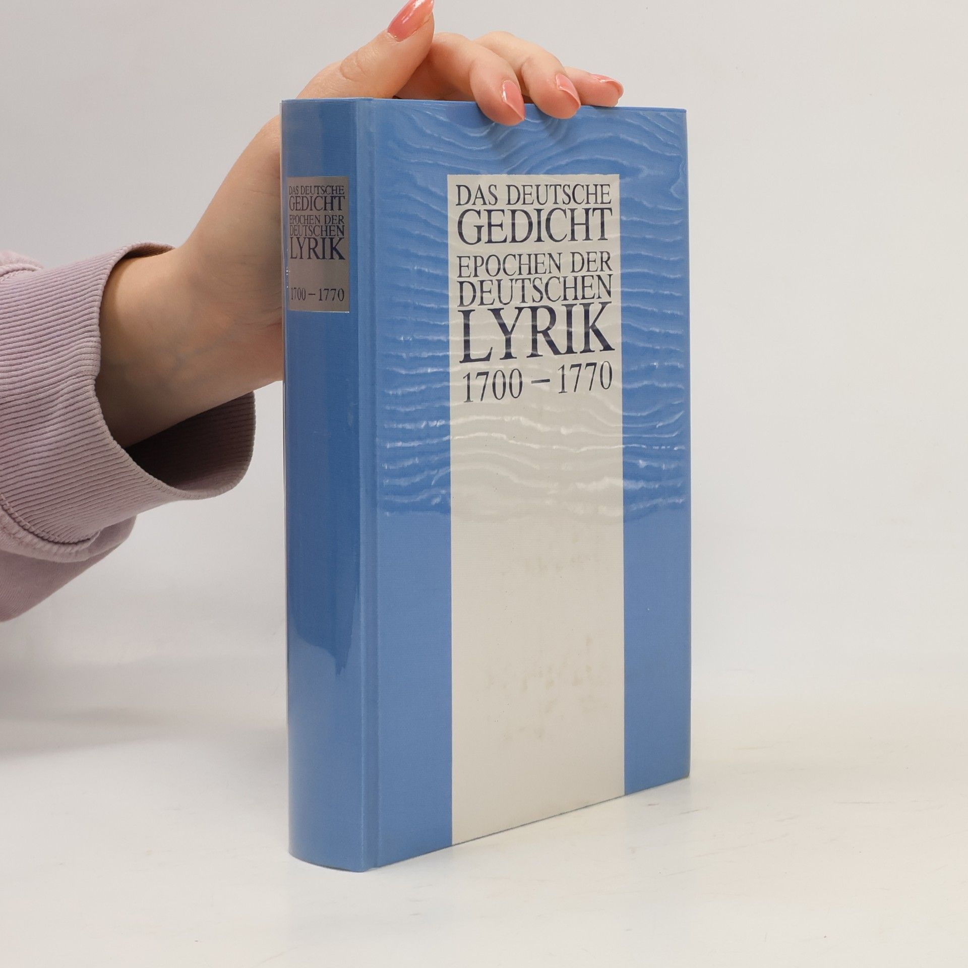 kolektiv Das deutsche Gedicht. Epochen der deutschen Lyrik 1700–1770