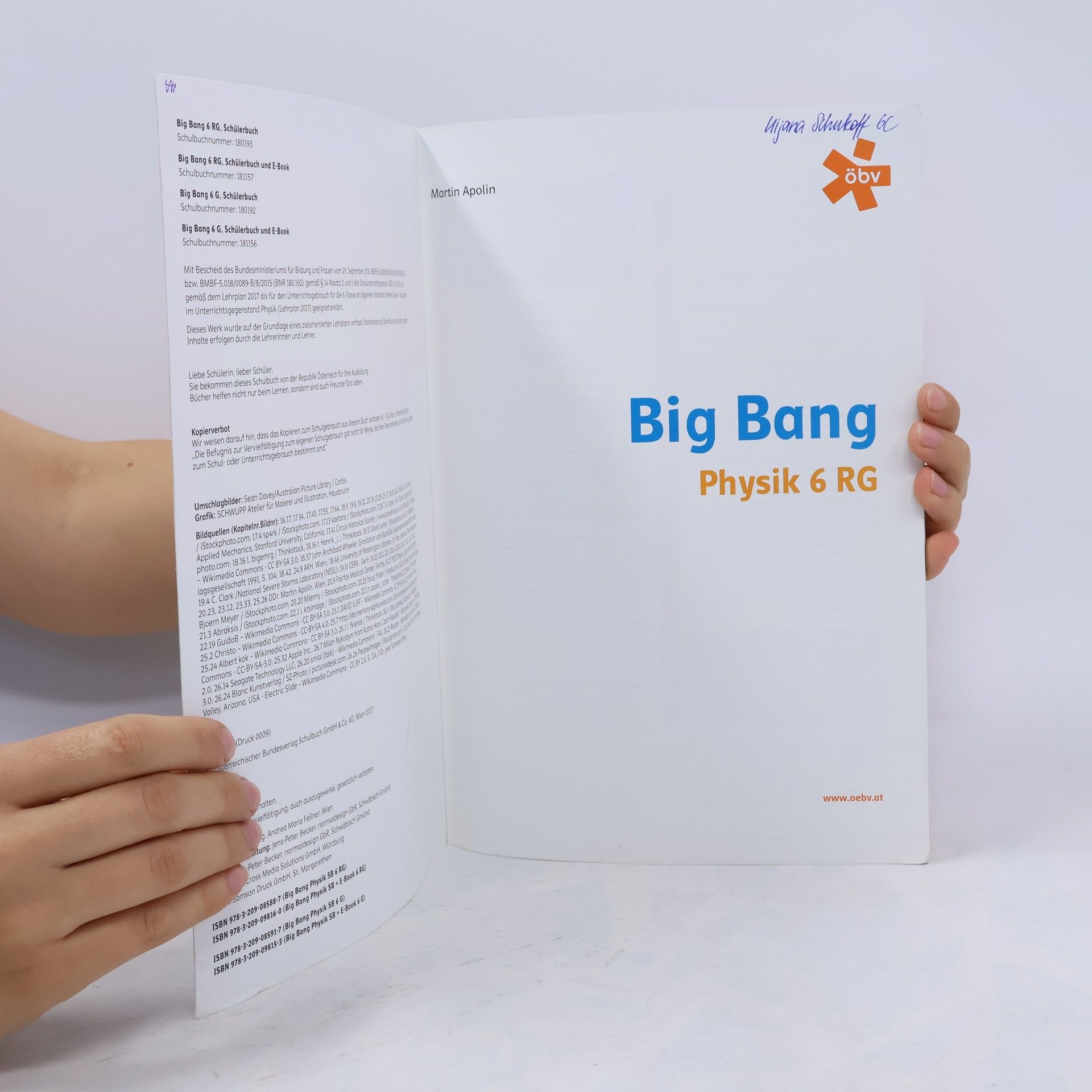 Martin Apolin Big bang: Physik 6