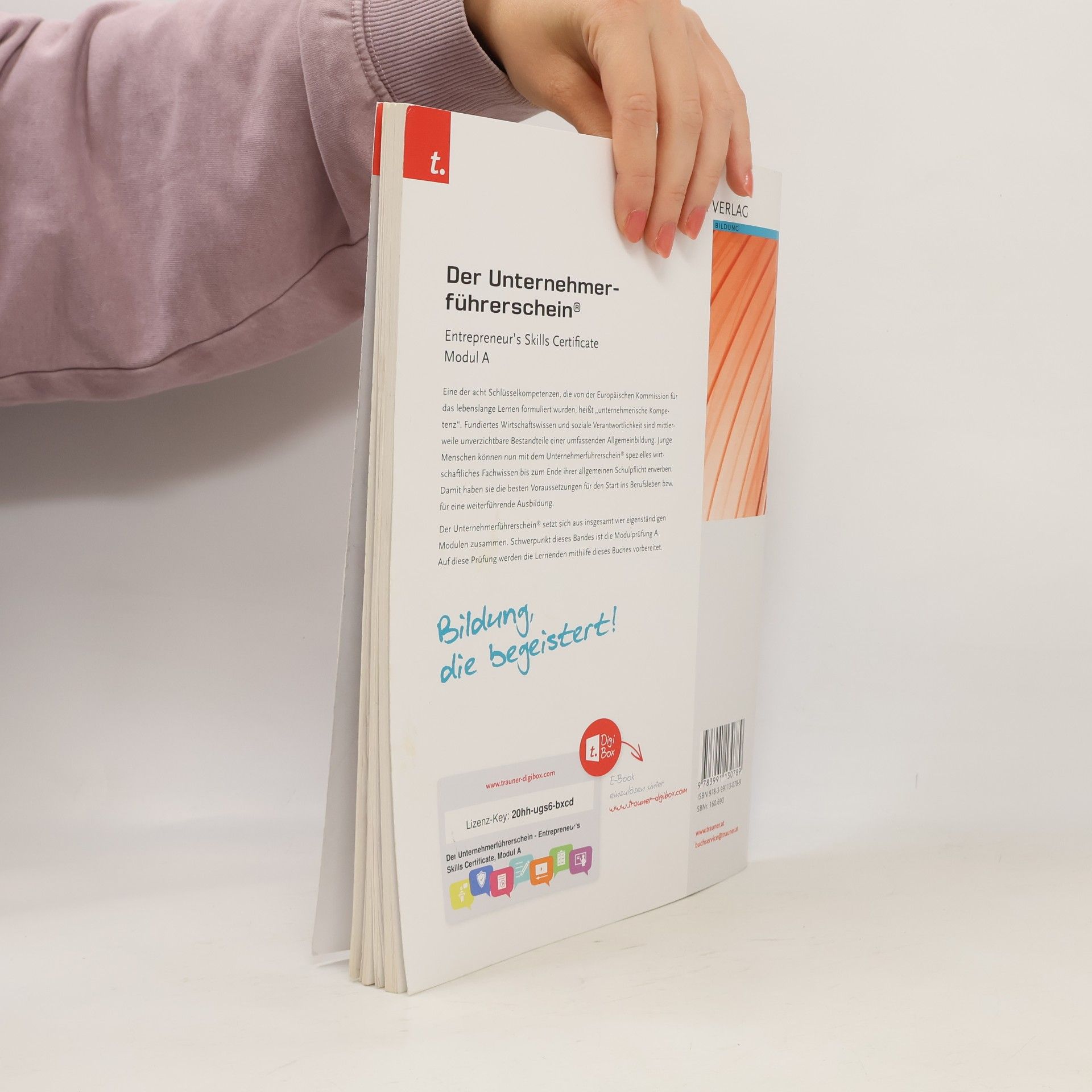 Kurt Lumetzberger Der Unternehmerführerschein - Entrepreneur's Skills Certificate, Modul A + E-Book