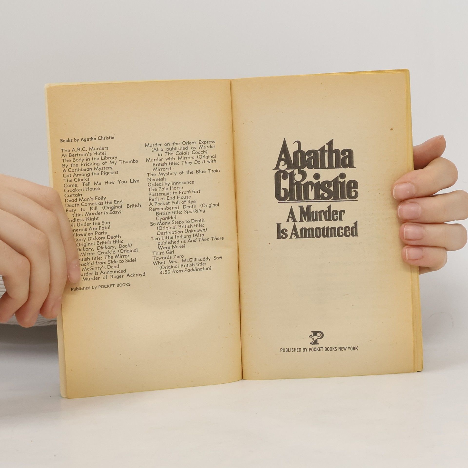 Agatha Christie Jane Marple Murder Mystery: Murder Is Announced