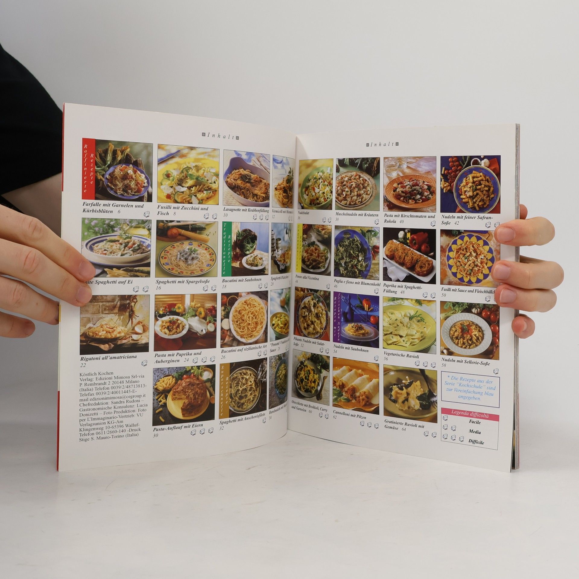 Various authors Köstlich Kochen 1. Mediterrane Pasta-Rezepte
