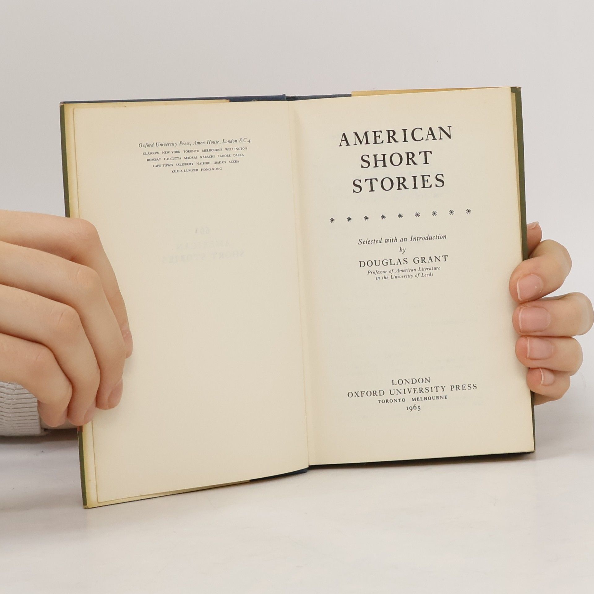 Autorenkollektiv American Short Stories