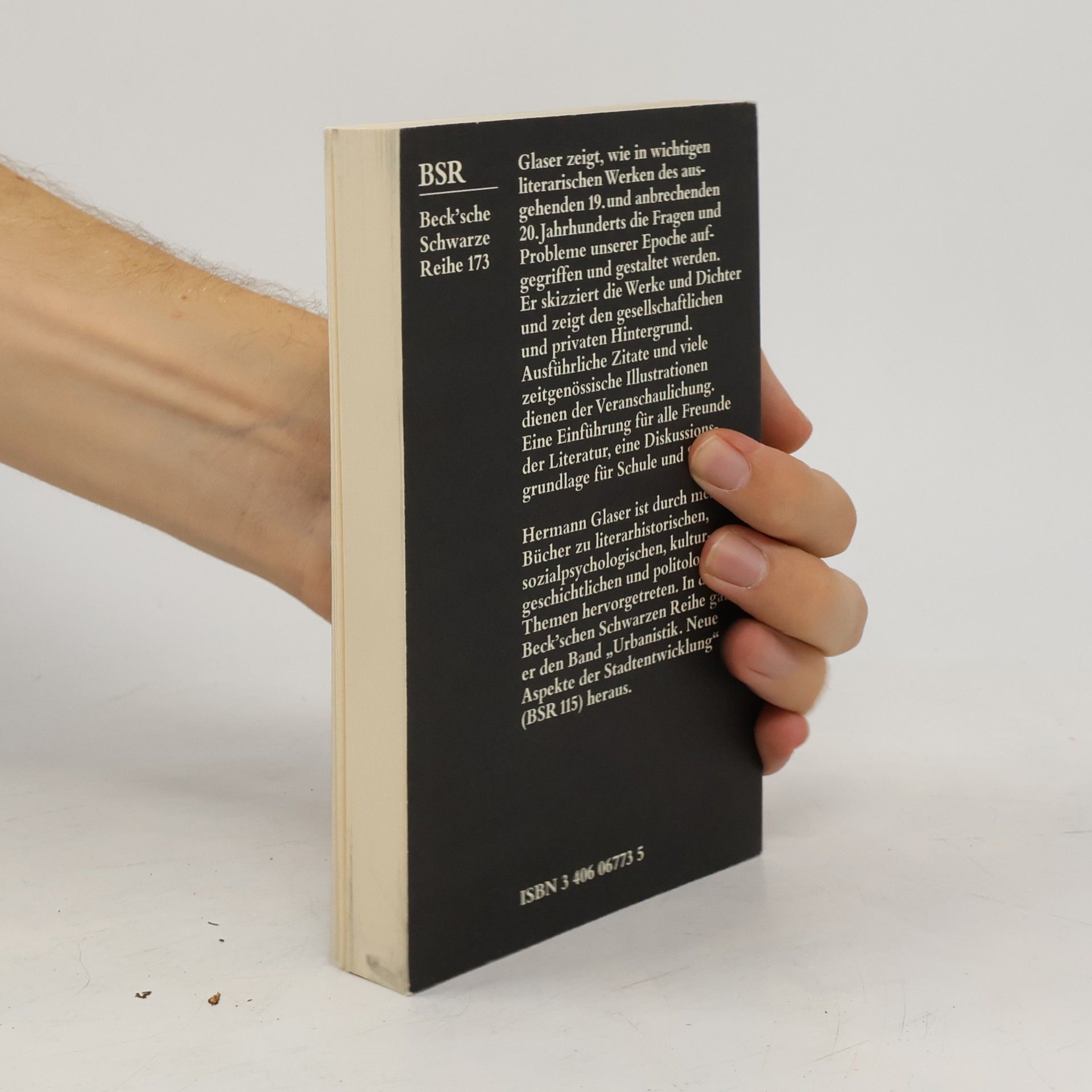 Hermann Glaser Literatur des 20. Jahrhunderts in Motiven I.