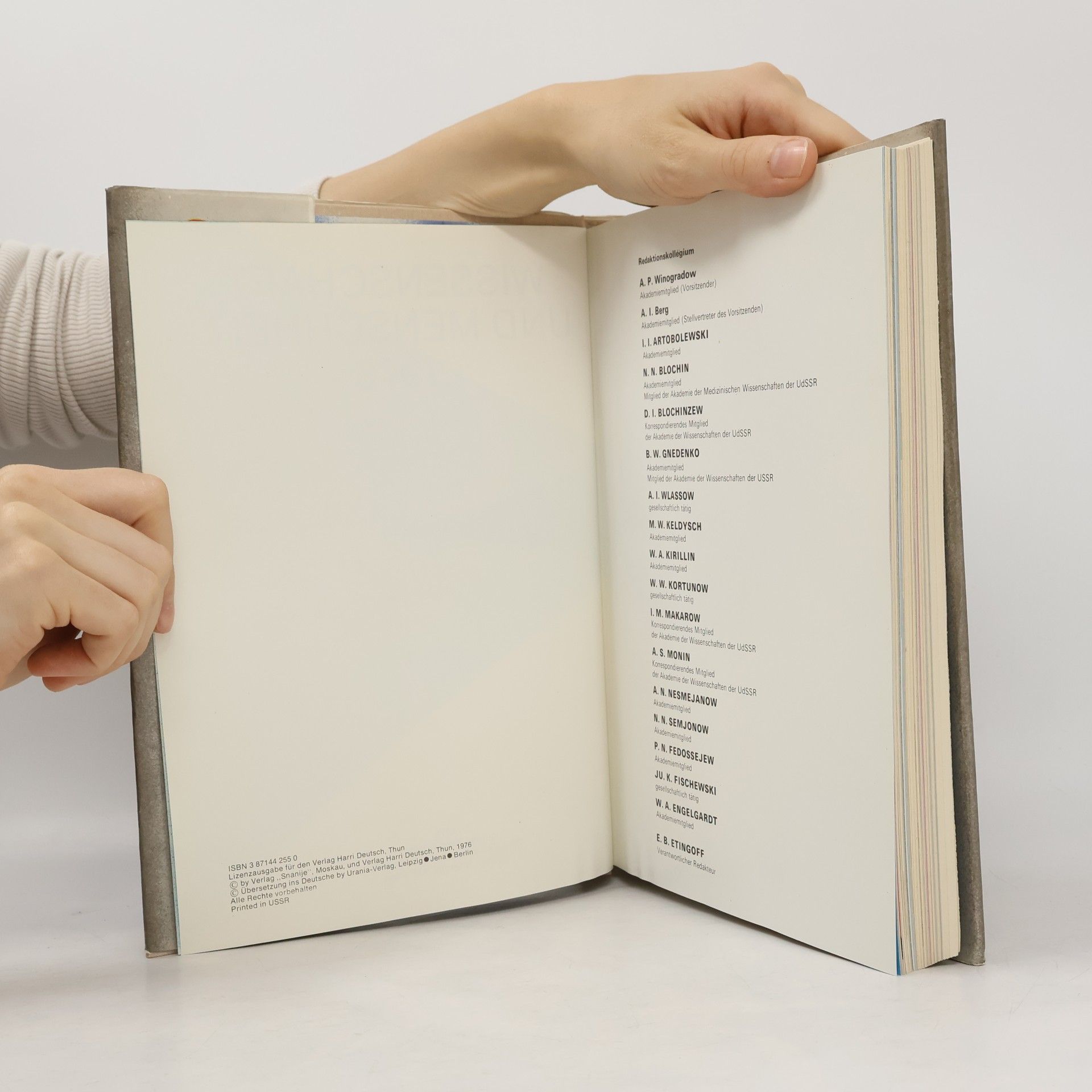 kolektiv Wissenschaft und Menschheit 1976