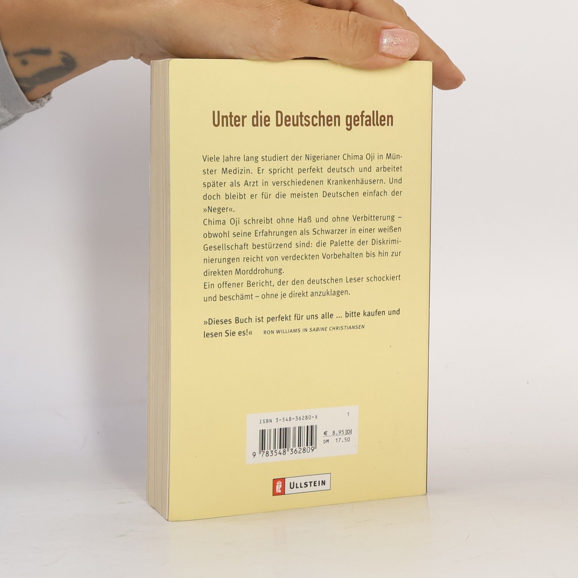 Chima Oji Unter die Deutschen gefallen