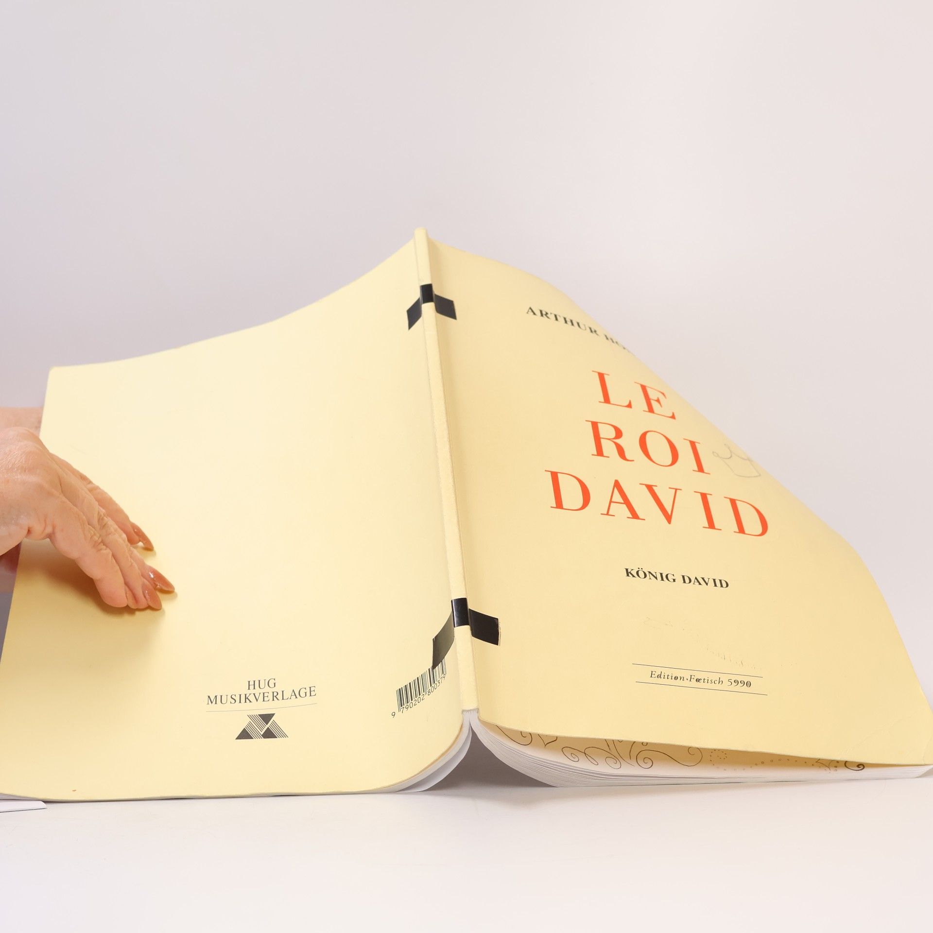 Arthur Honegger-Le roi david-BOOK