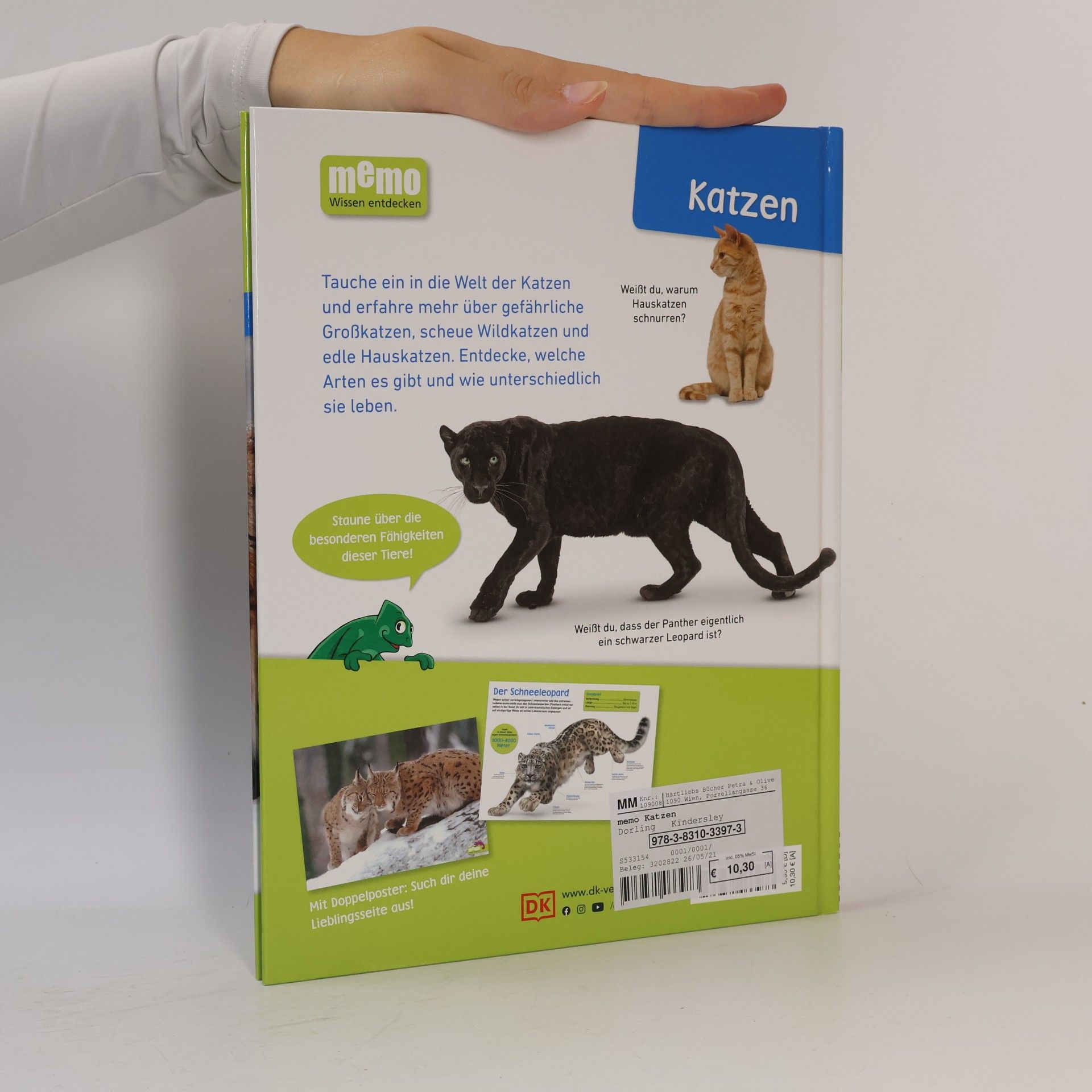 Kolektiv autorů memo Wissen entdecken. Katzen