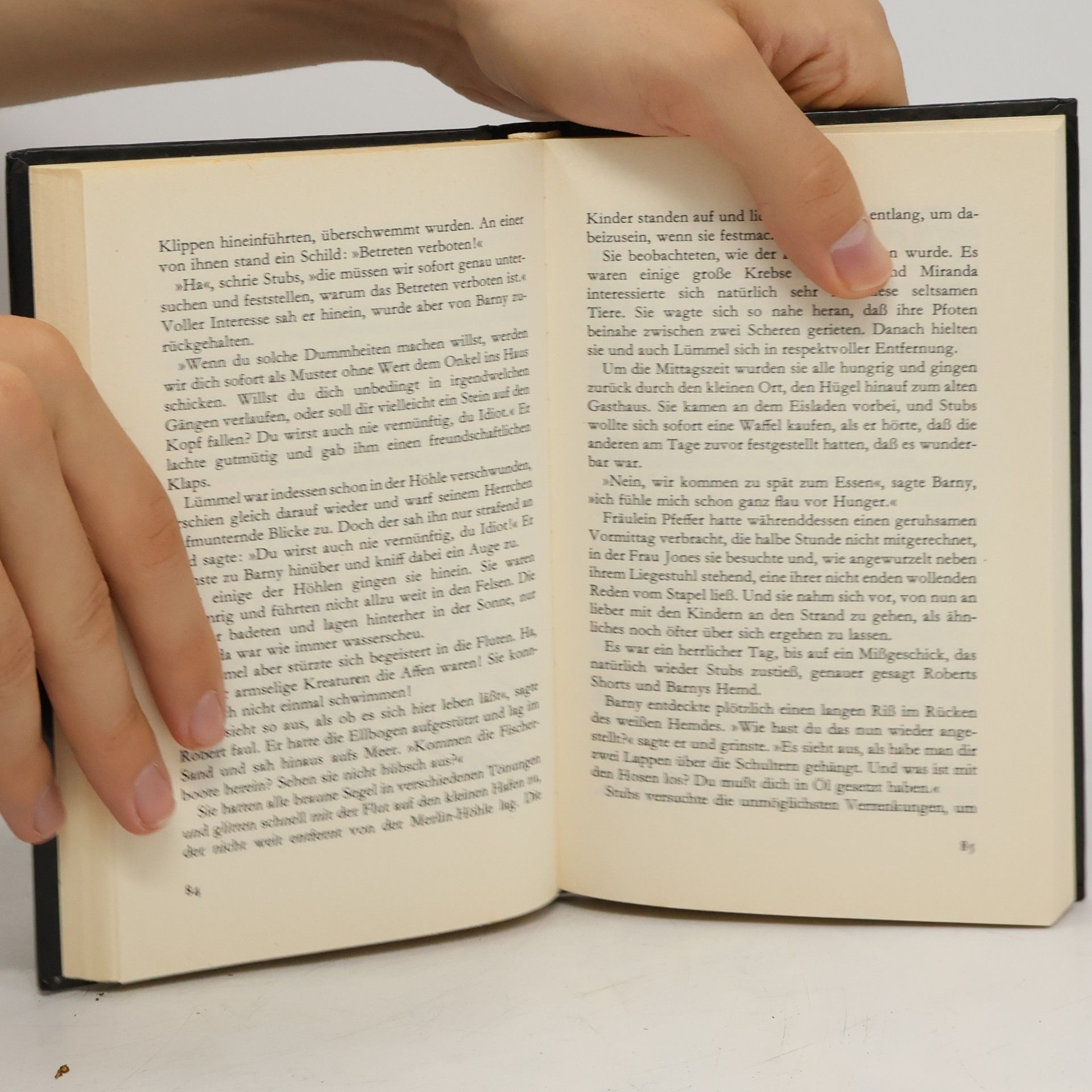 Enid Blyton Rätsel um die verbotene Höhle