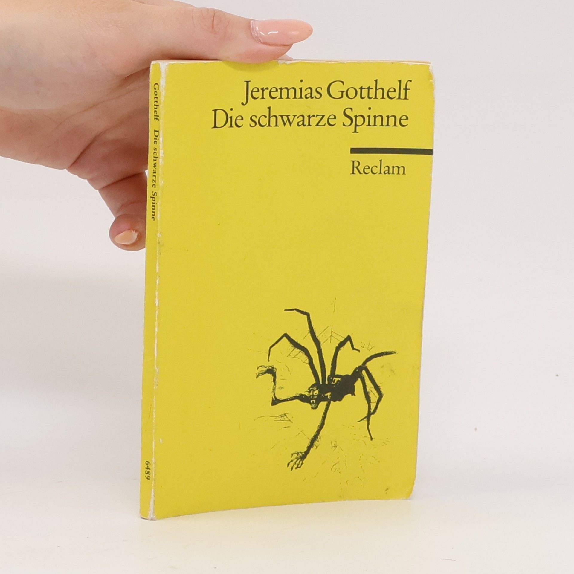 Jeremias Gotthelf Die schwarze Spinne