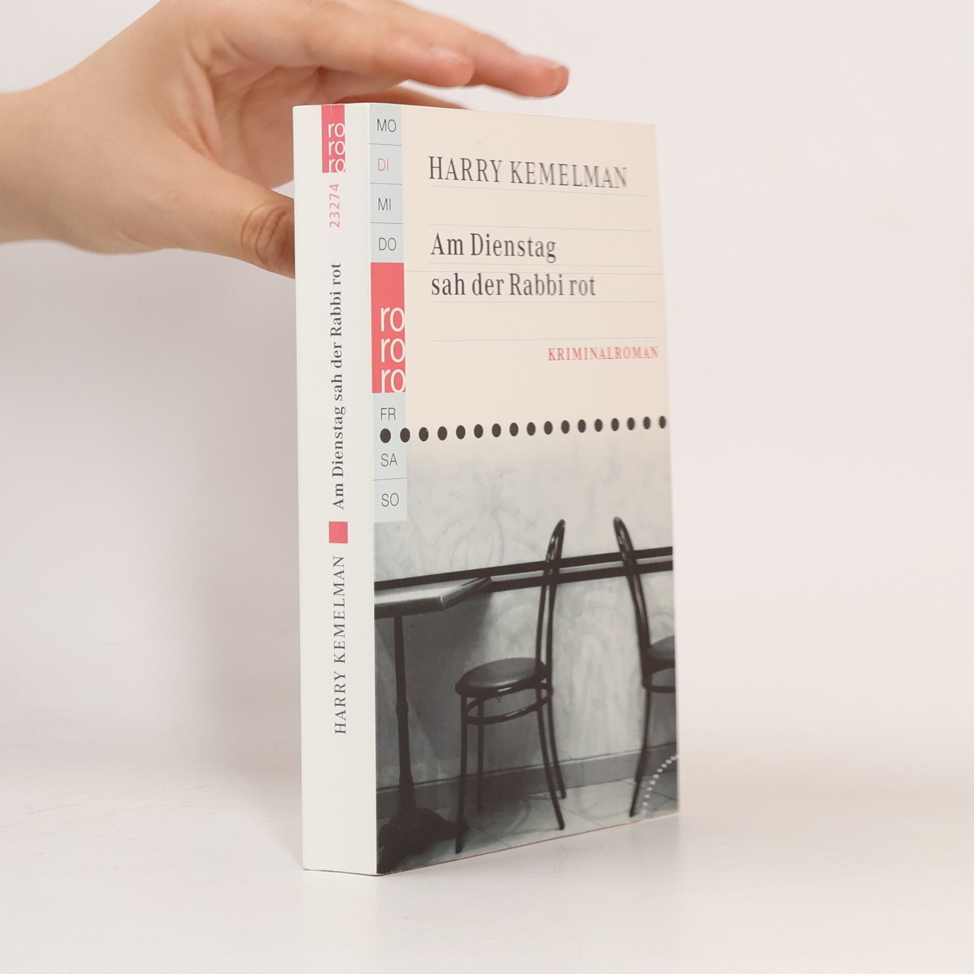 Harry Kemelman Am Dienstag sah der Rabbi rot