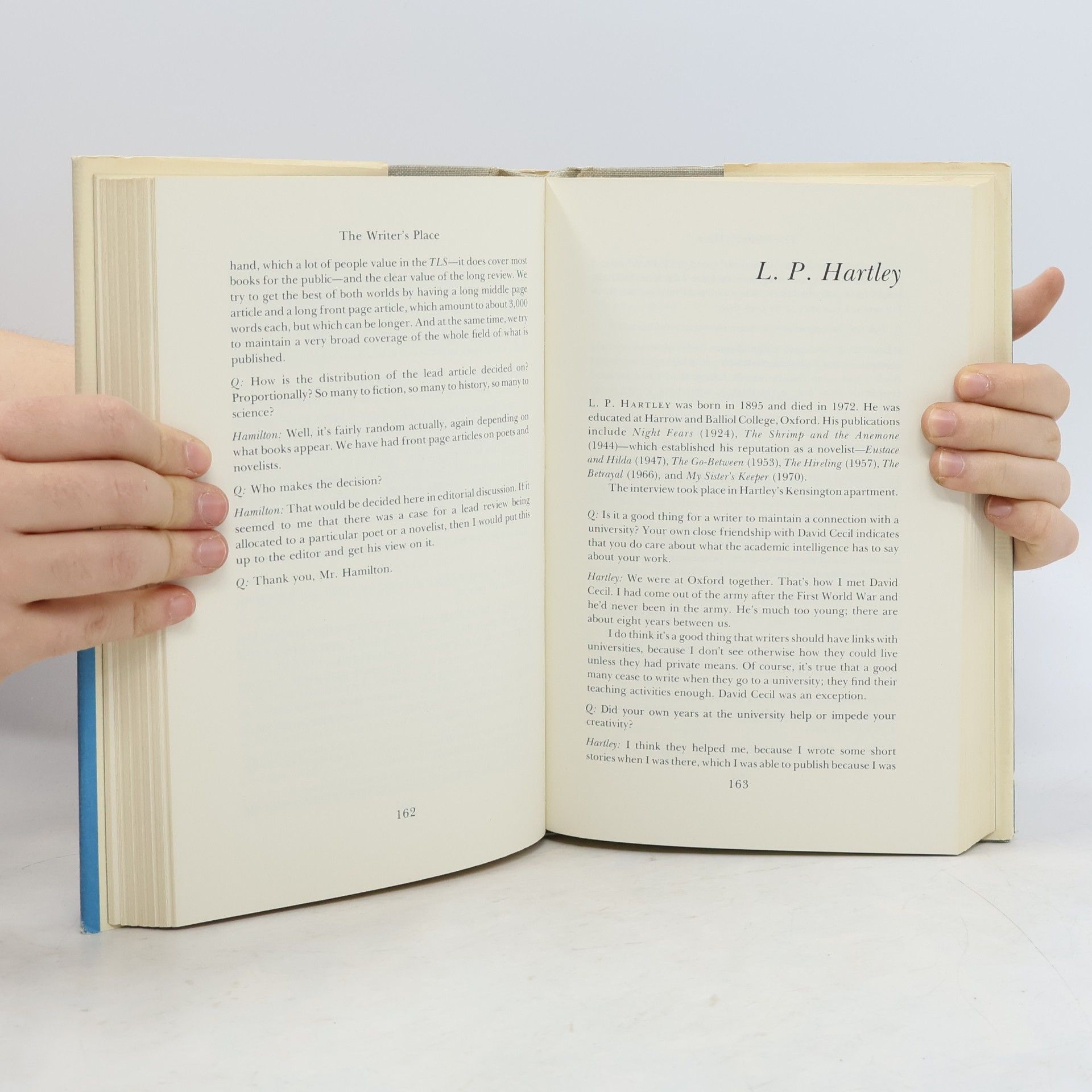 Peter Edgerly Firchow The writer's place
