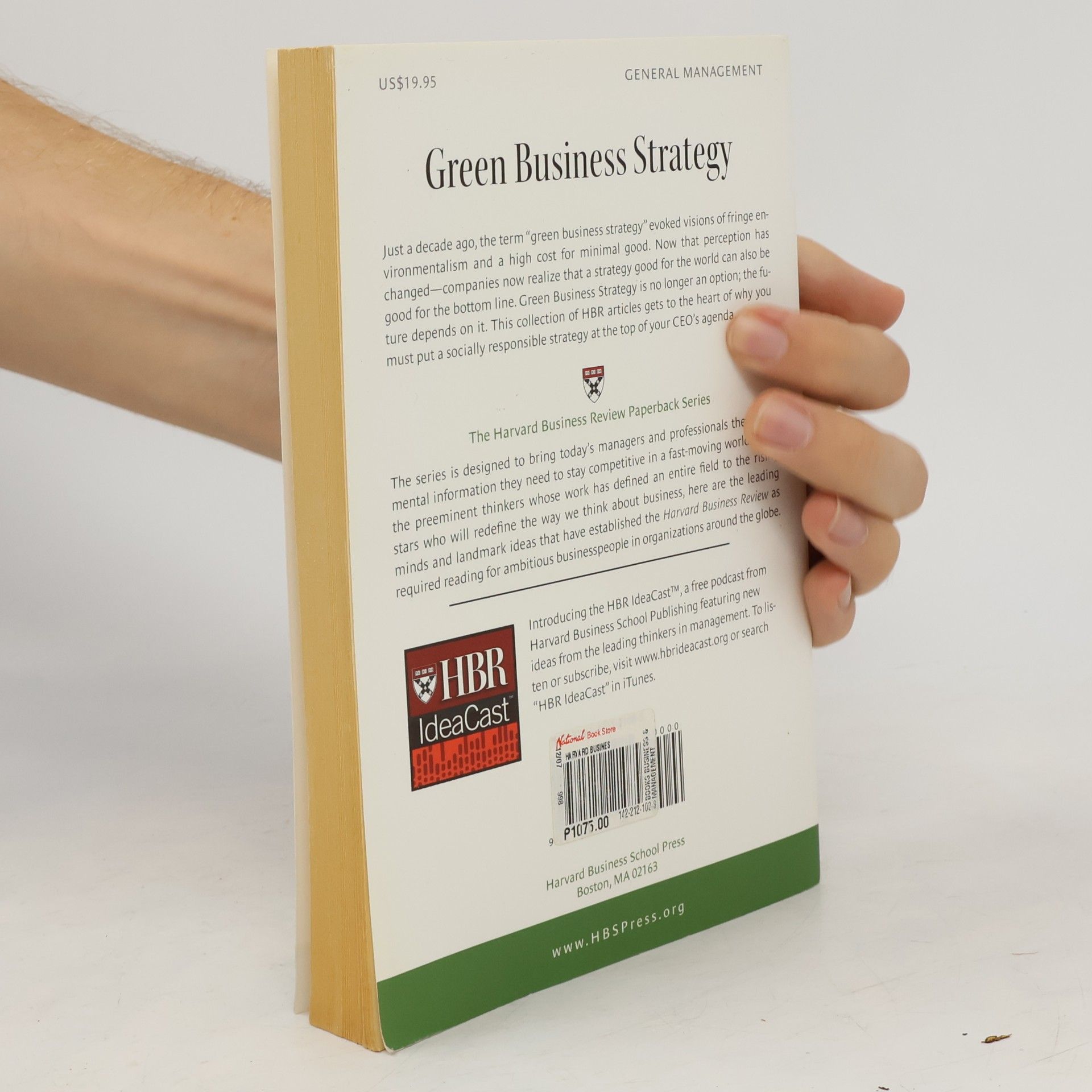 kolektiv Harvard Business Review on Green Business Strategy