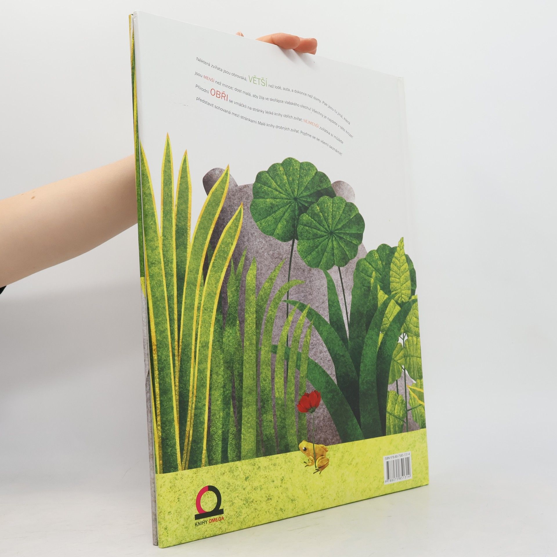Various authors Velká kniha obřích zvířat