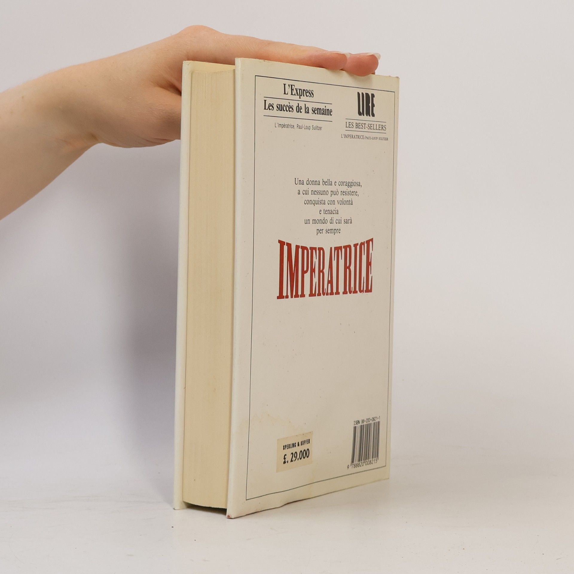 Paul Loup Sulitzer Imperatrice