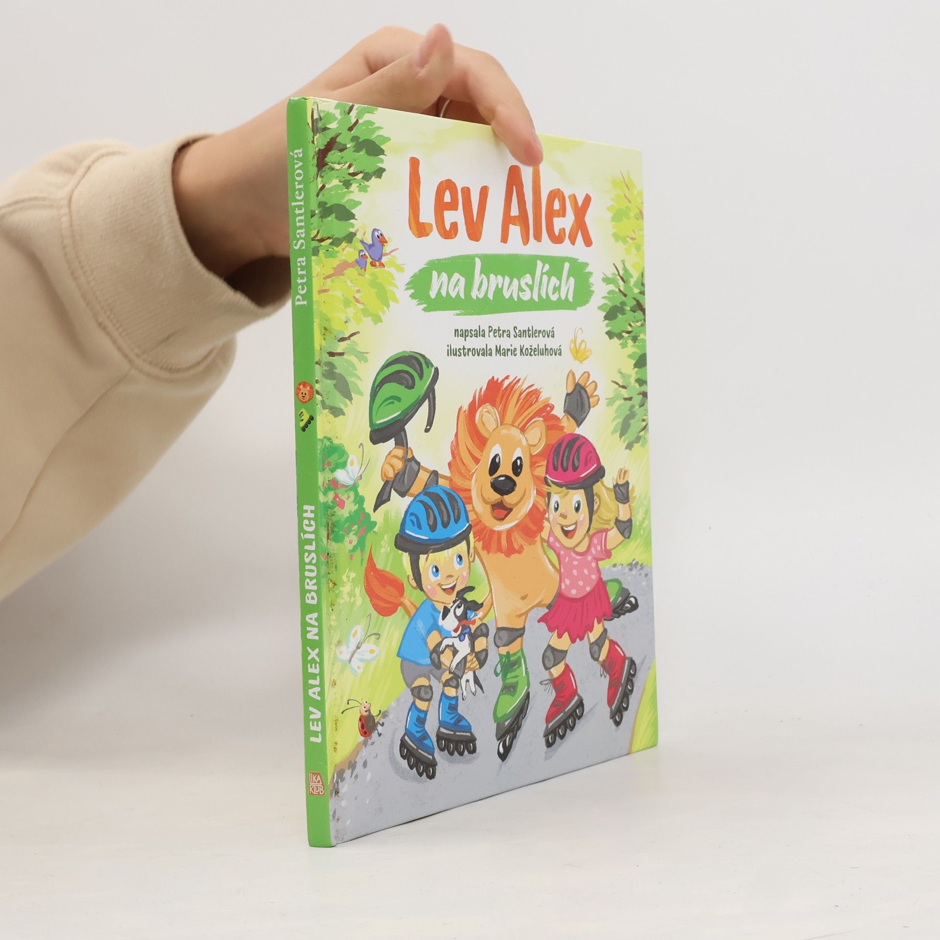 Lev Alex na bruslích