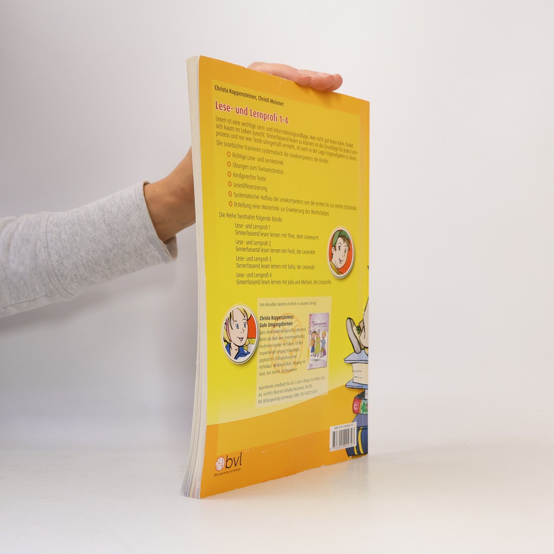 Christa Koppensteiner Lese- und Lernprofi 4: SchülerInnenbuch, 4. Klasse