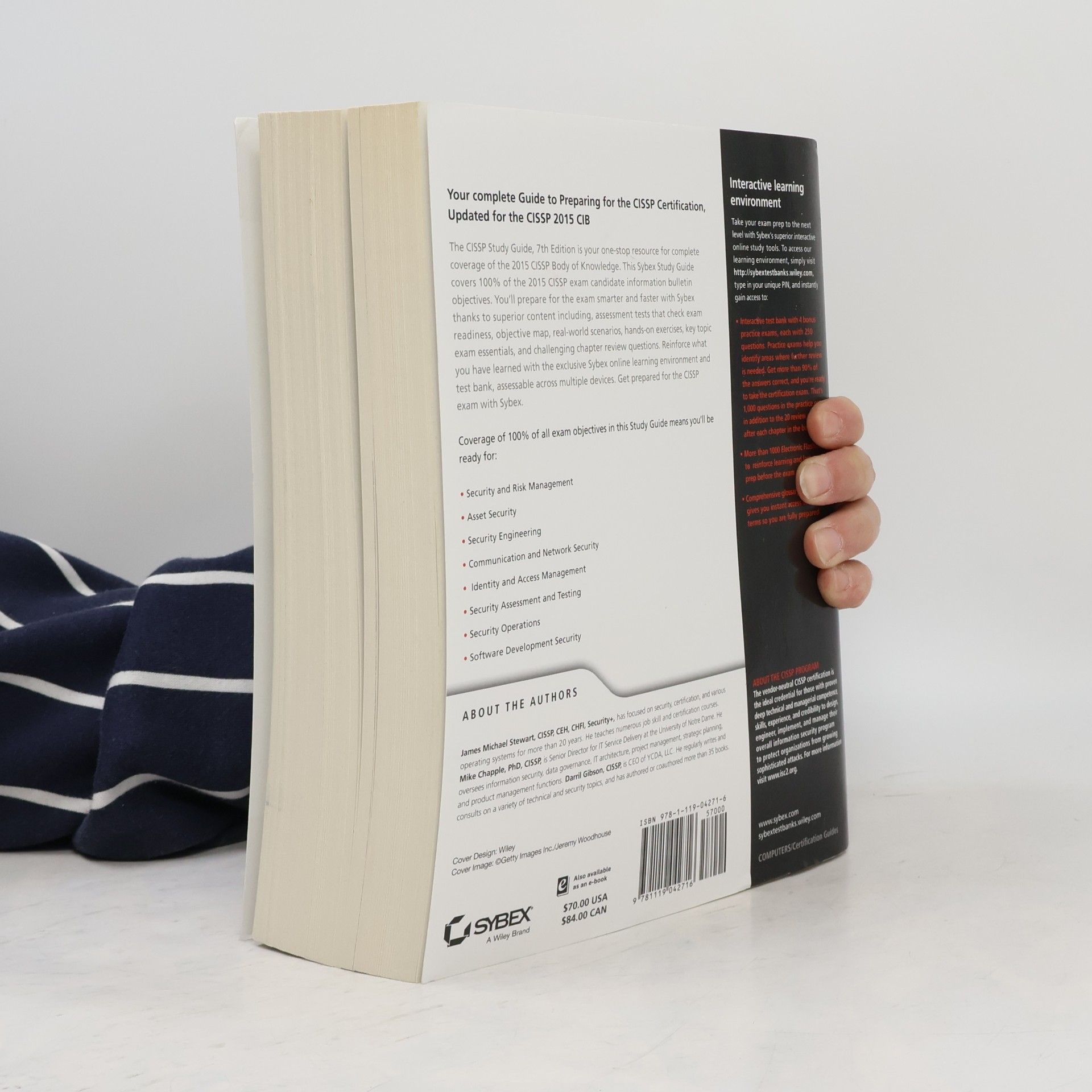 James Michael Stewart (ISC)² Official Study Guide: CISSP Certified Information Systems Security Professional - Seventh Edition