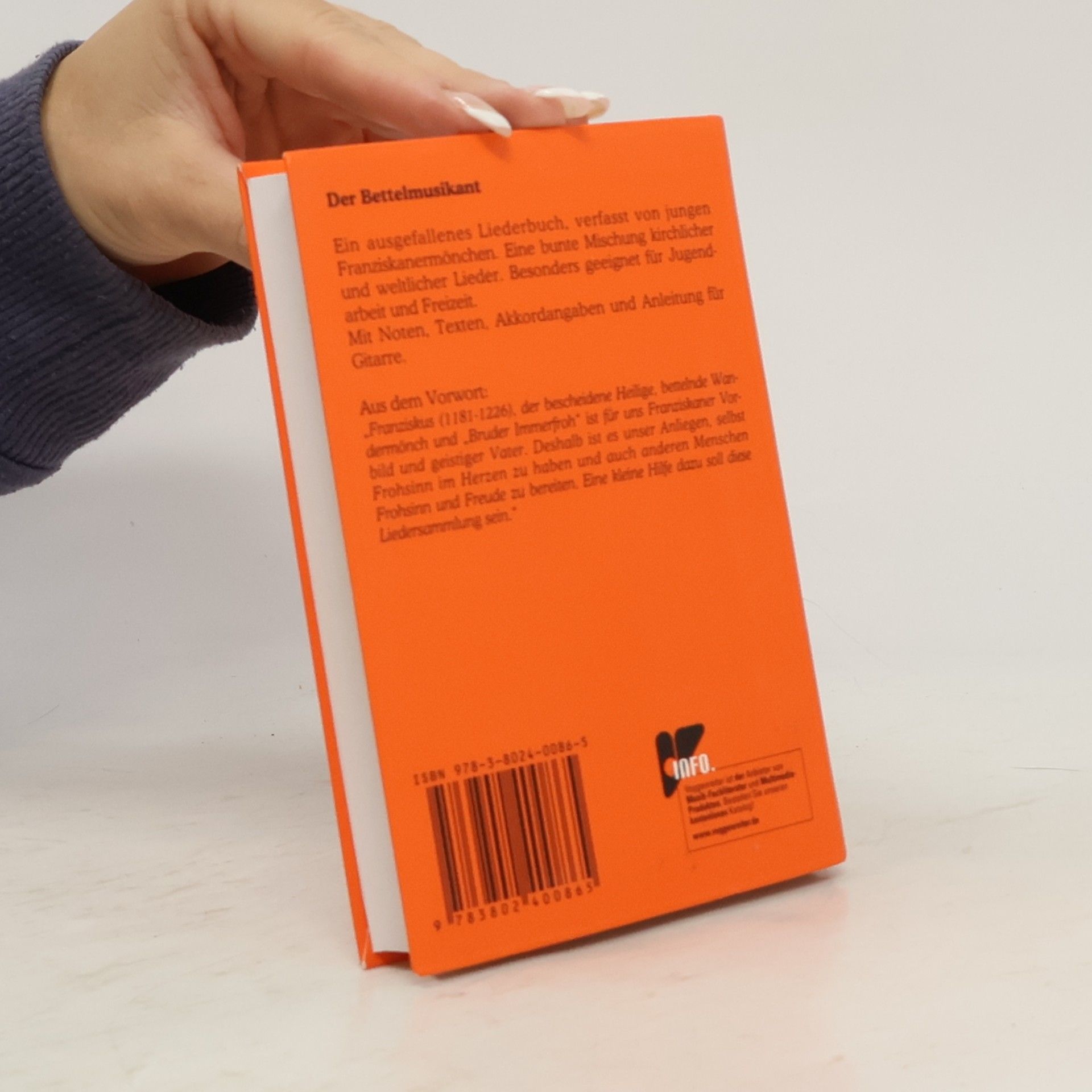 Reinhold Brumberger Der Bettelmusikant. Liederbuch von Franziskanermönchen verfasst