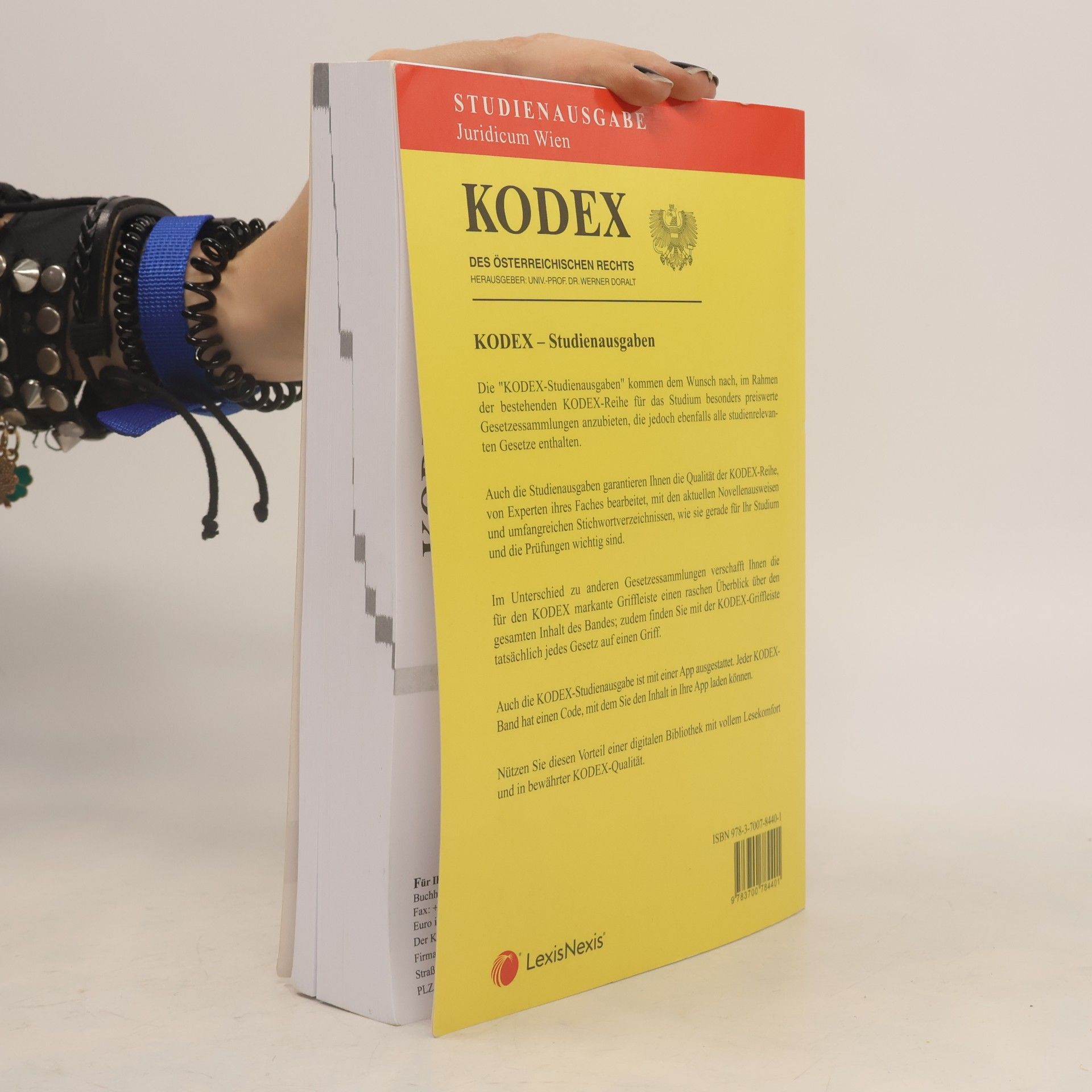 Werner Doralt Kodex Startkodex Wien Juridicum 2023/24 - inkl. App: Studienausgabe für die Uni Wien