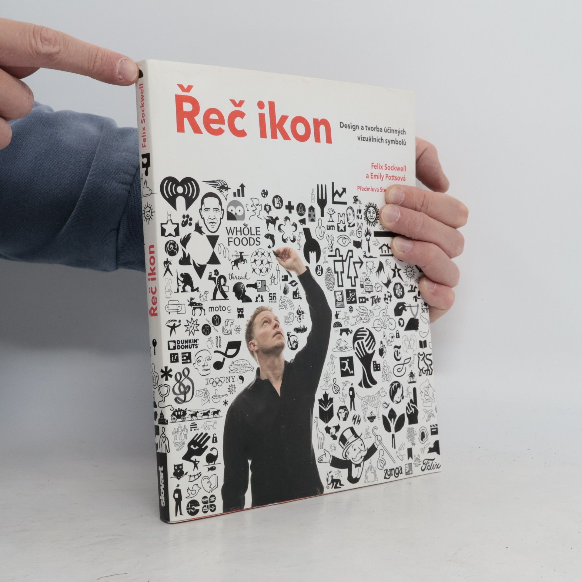 Felix Sockwell Řeč ikon : design a tvorba účinných vizuálních symbolů