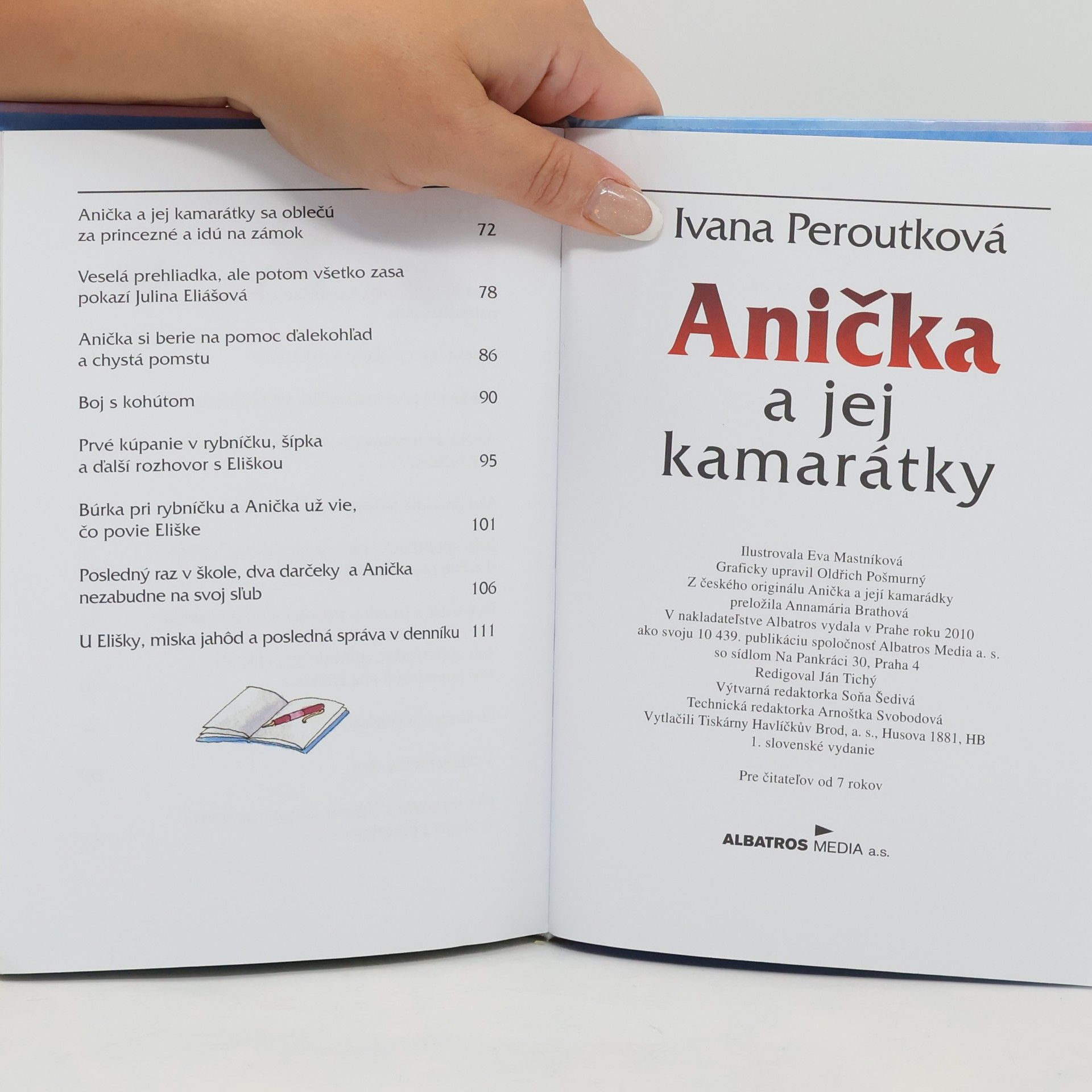 Peroutková Ivana Anička a jej kamarátky