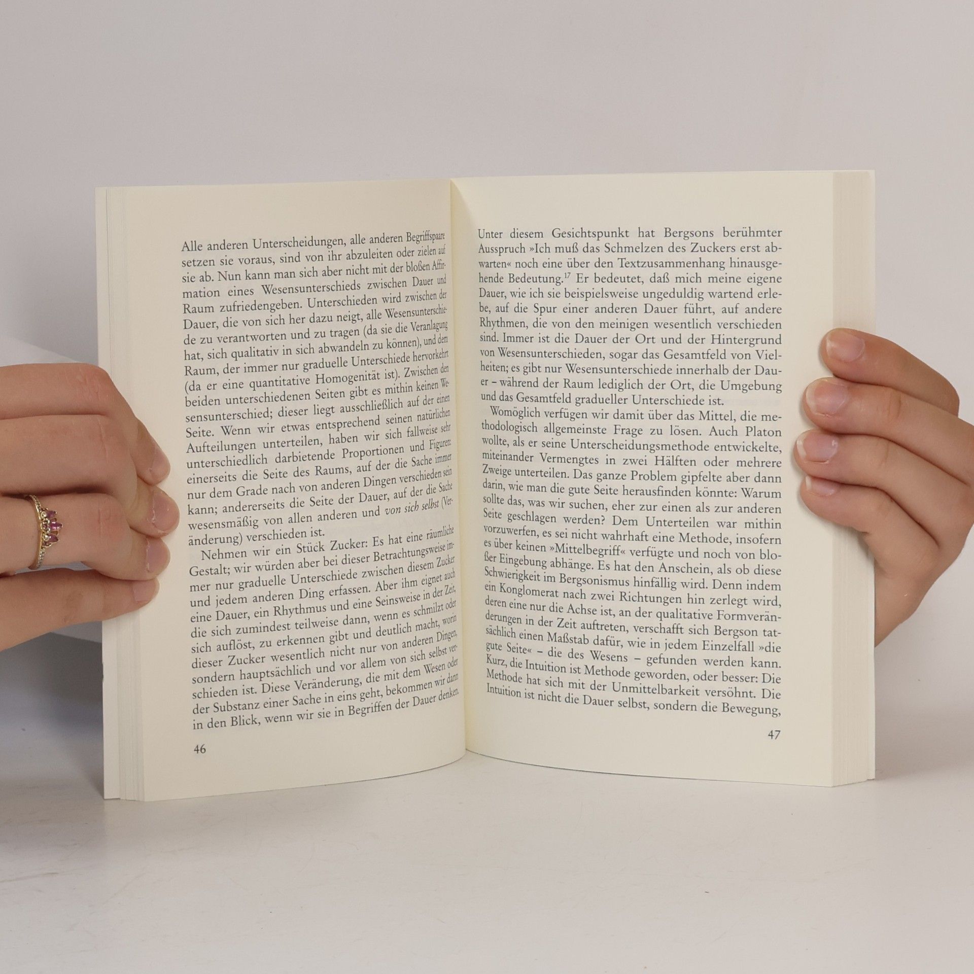 Gilles Deleuze Henri Bergson zur Einführung