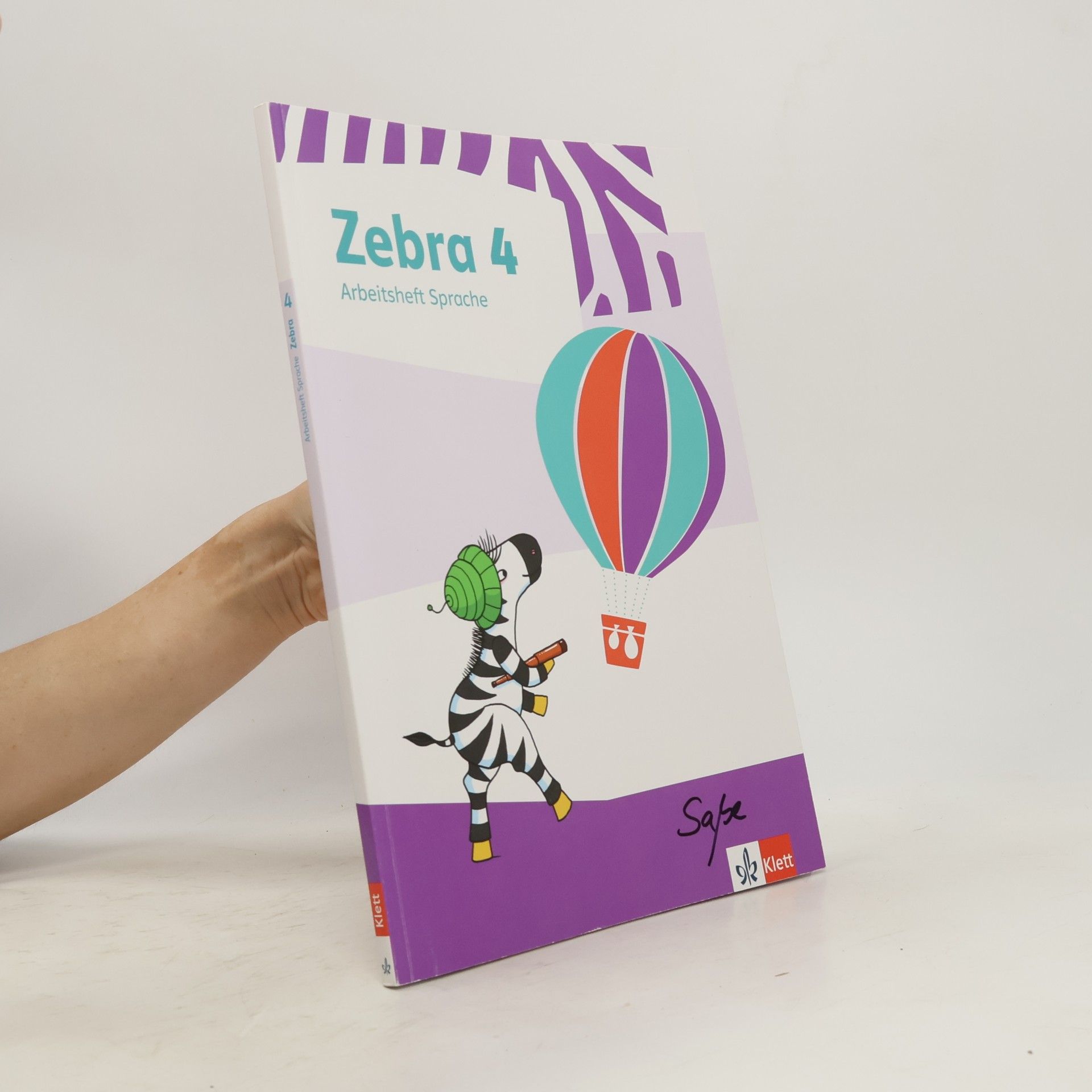 Klett Ernst /Schulbuch Zebra 4. Arbeitsheft Sprache