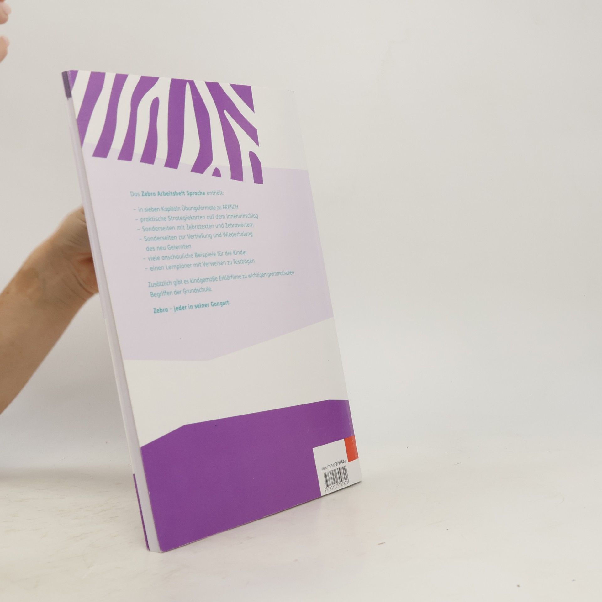 Klett Ernst /Schulbuch Zebra 4. Arbeitsheft Sprache