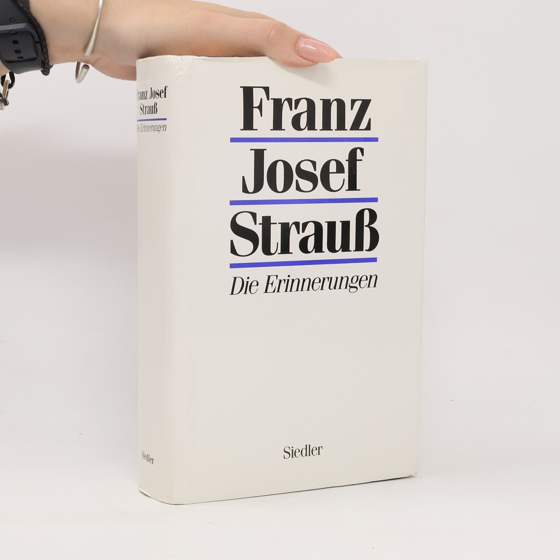 Franz Josef Strauß Die Erinnerungen