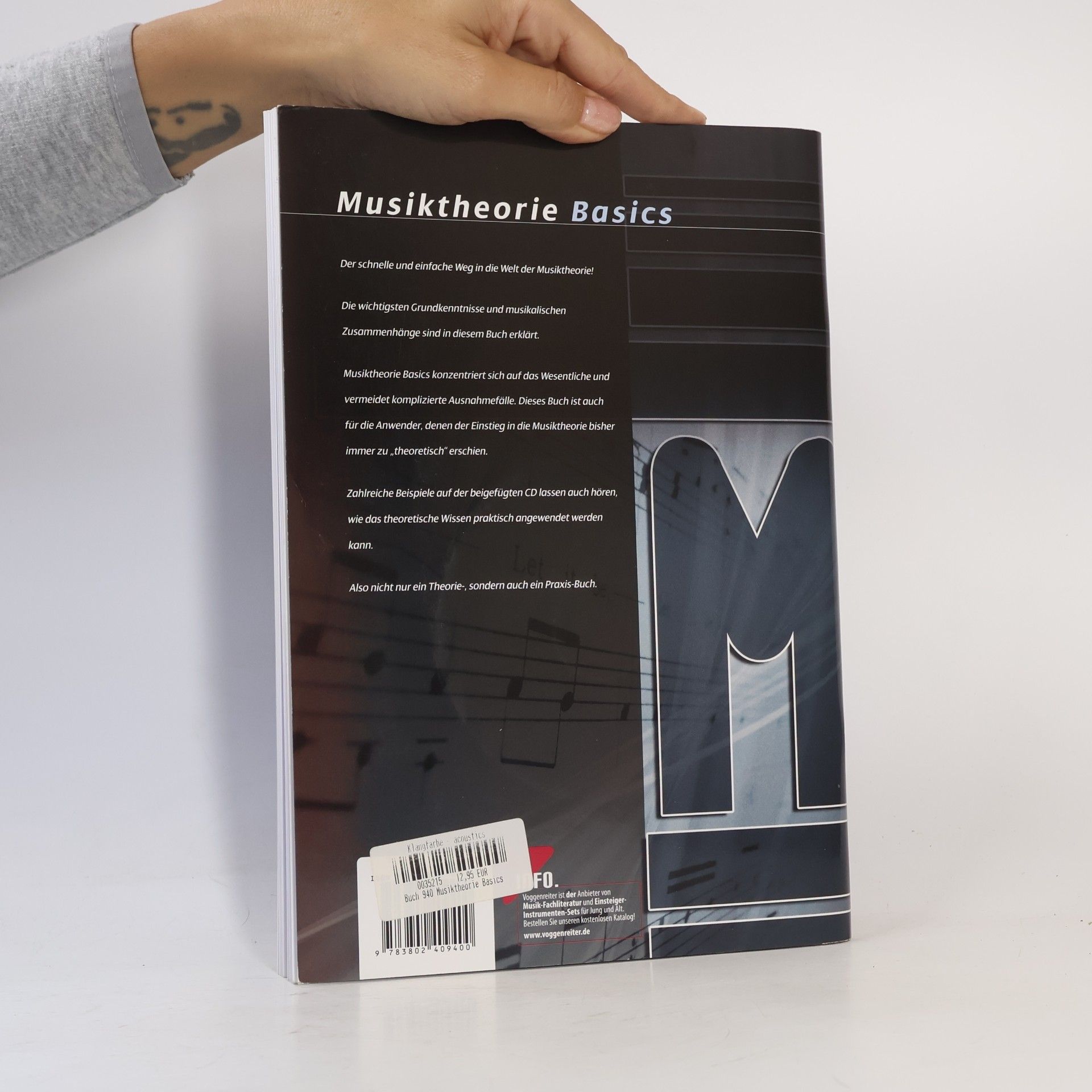 Herbert Krauß Musiktheorie Basics, m. Audio-CD