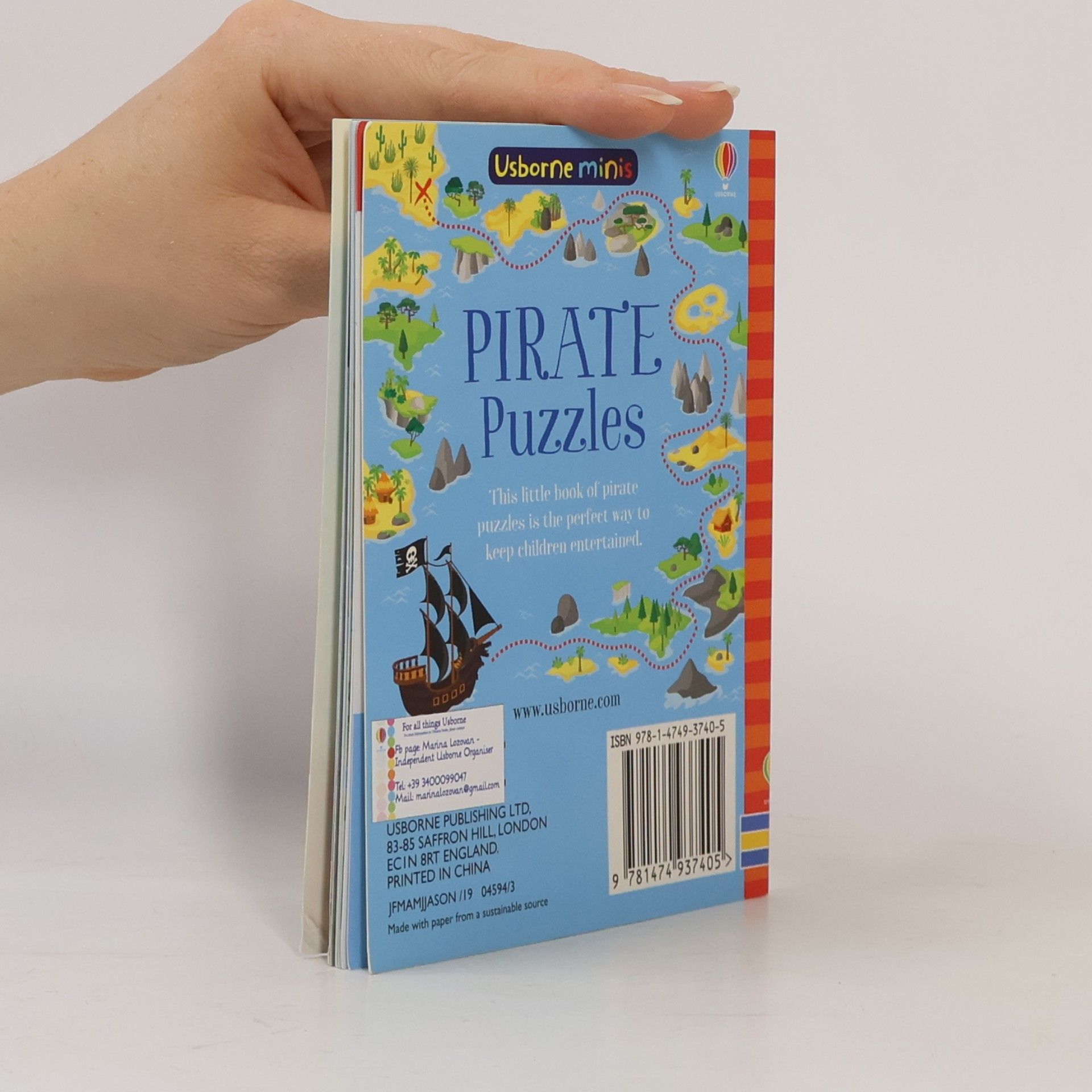 Mattia Cerato Usborne Minis - 1: Pirate Puzzles