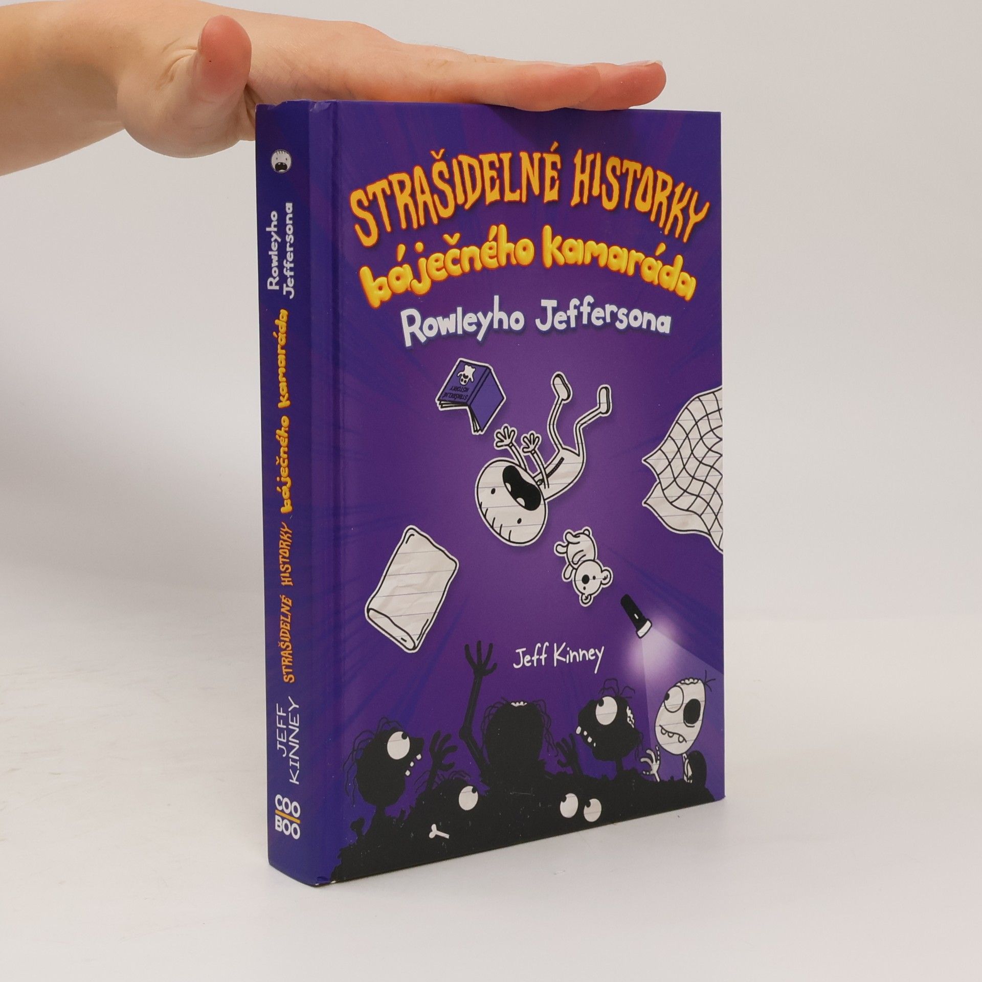 Jeff Kinney Strašidelné historky báječného kamaráda Rowleyho Jeffersona