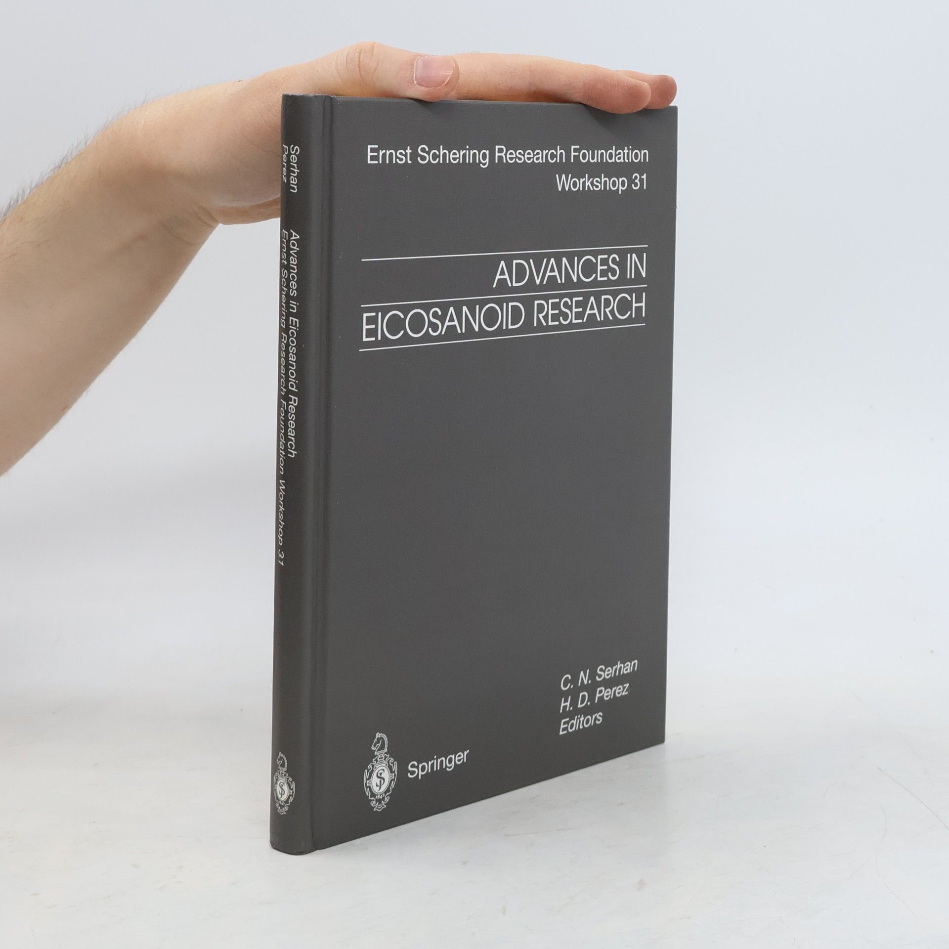 Charles N. Serhan Advances in eicosanoid research