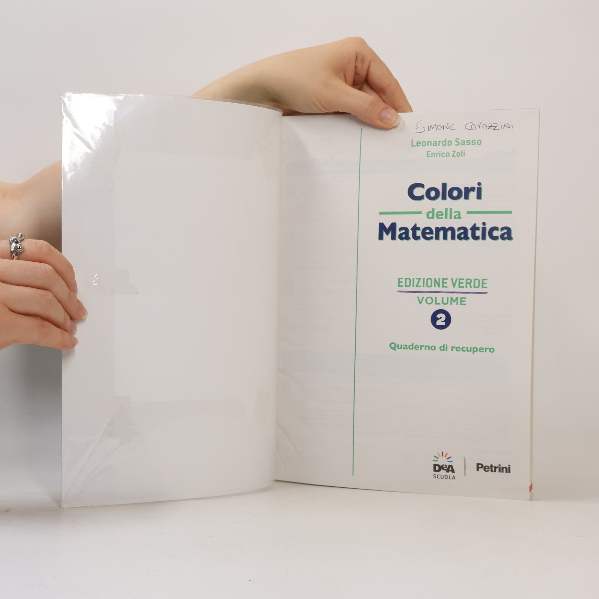 Leonardo Sasso Edizione Verde - 2: Colori della Matematica