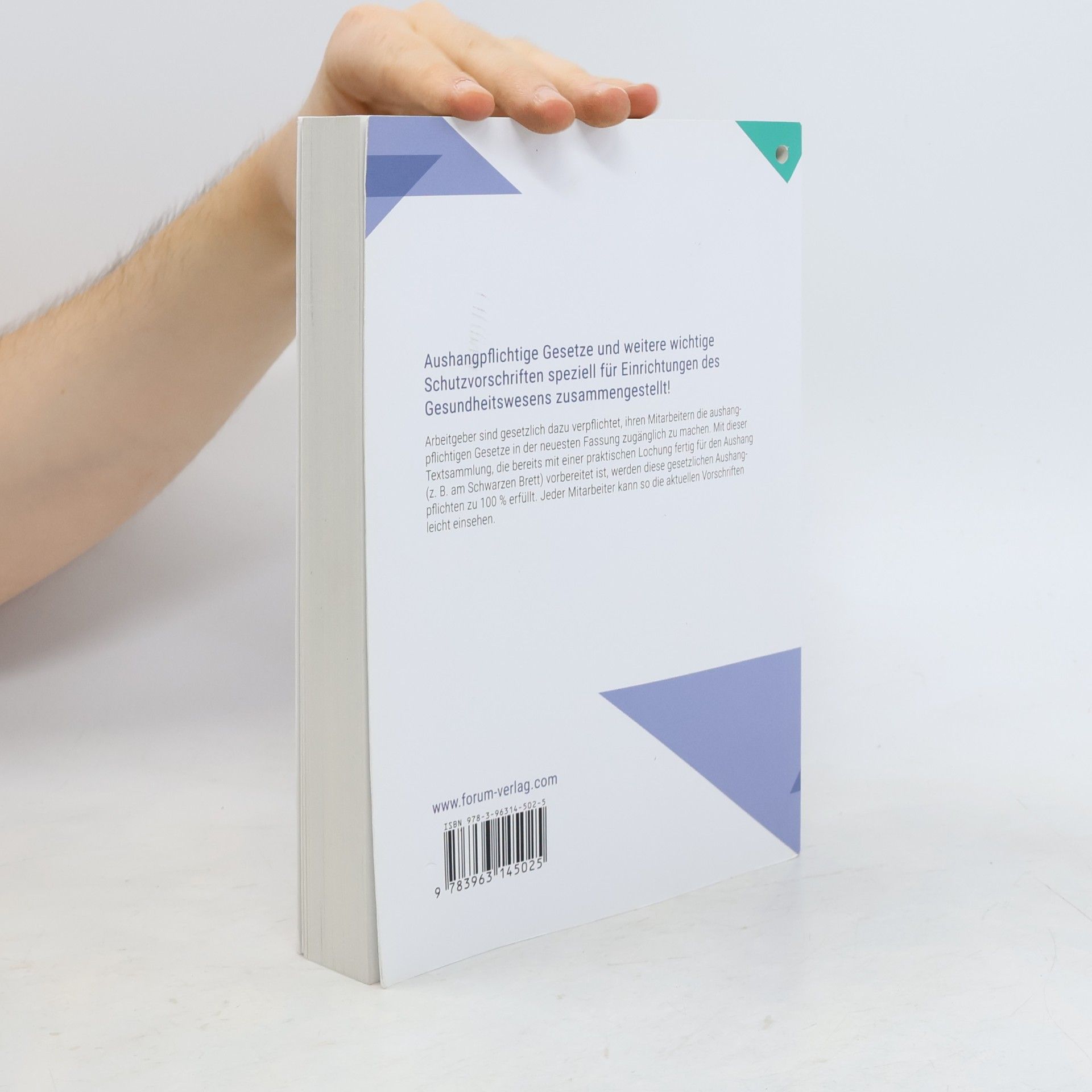 Unknown Author Aushangpflichtige Gesetze und weitere wichtige Vorschriften im Gesundheitswesen