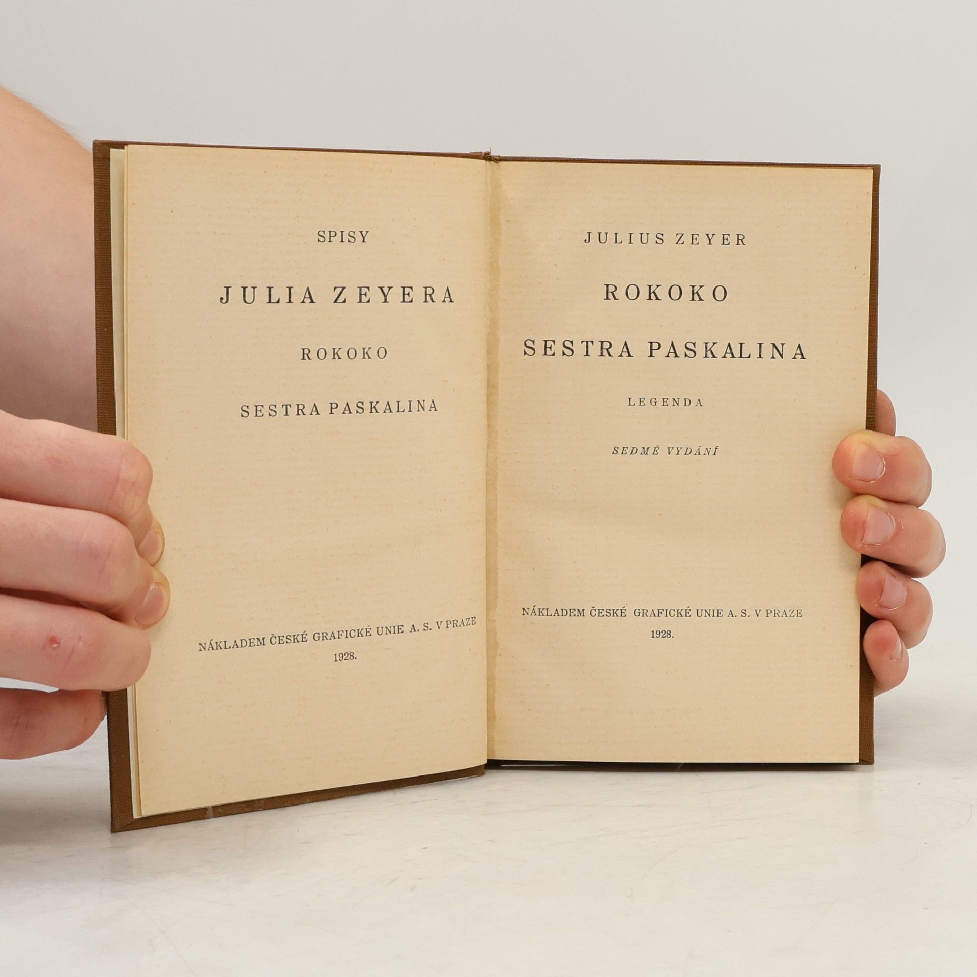 Julius Zeyer Rokoko